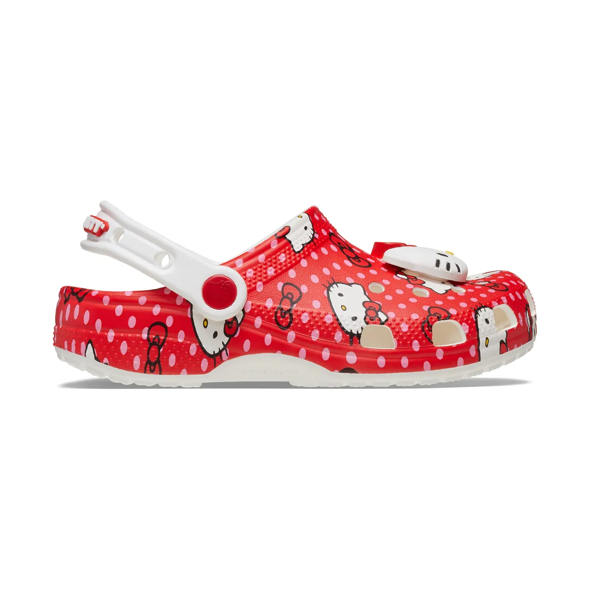 Hello Kitty x Crocs Kids Red Classic Clog