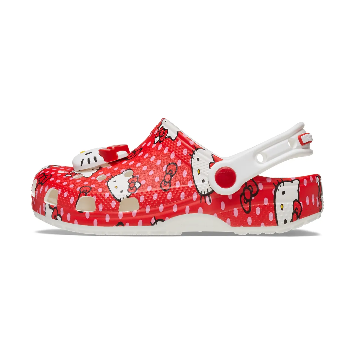 Hello Kitty x Crocs Kids Red Classic Clog