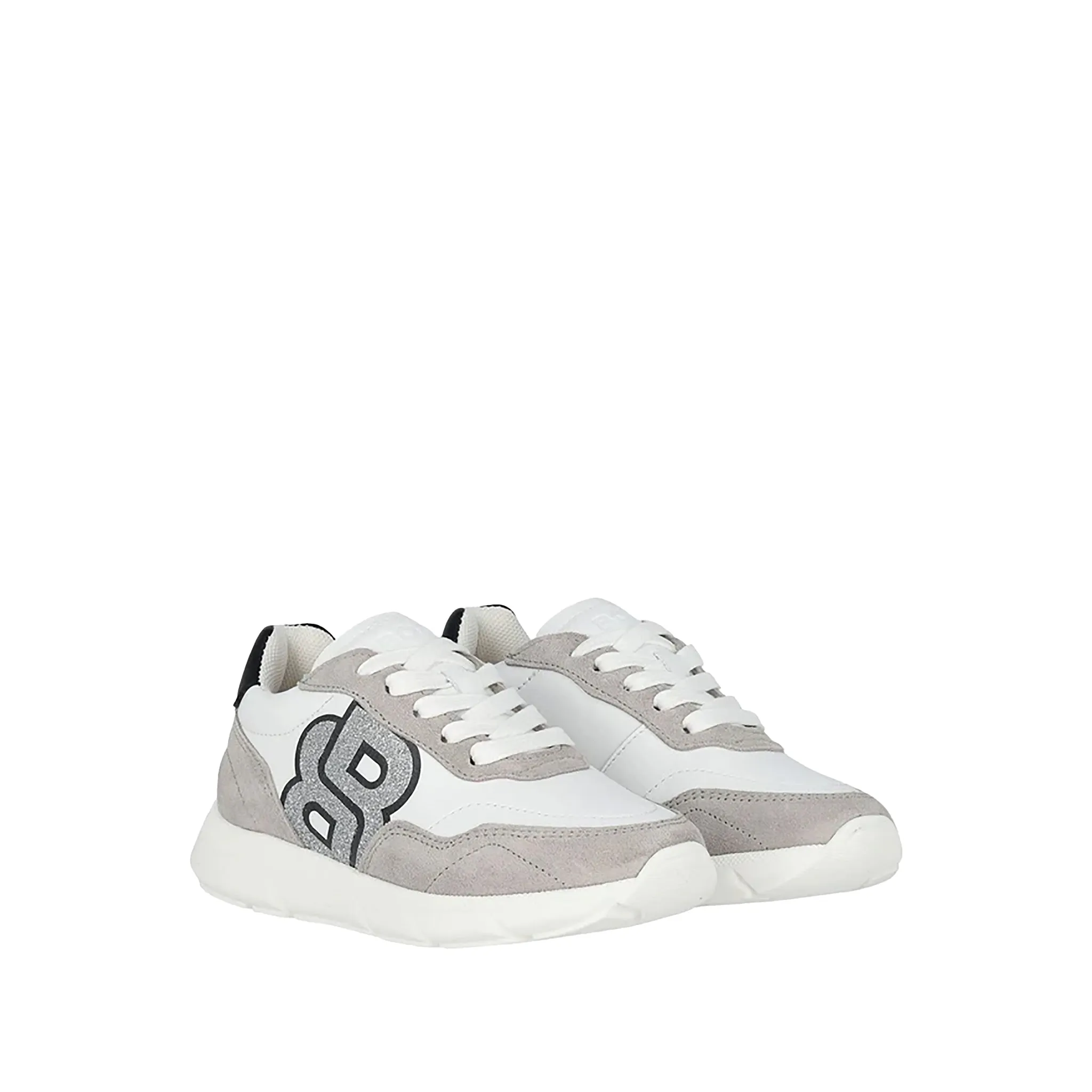 Hugo Boss Kids Double B Logo Sneakers