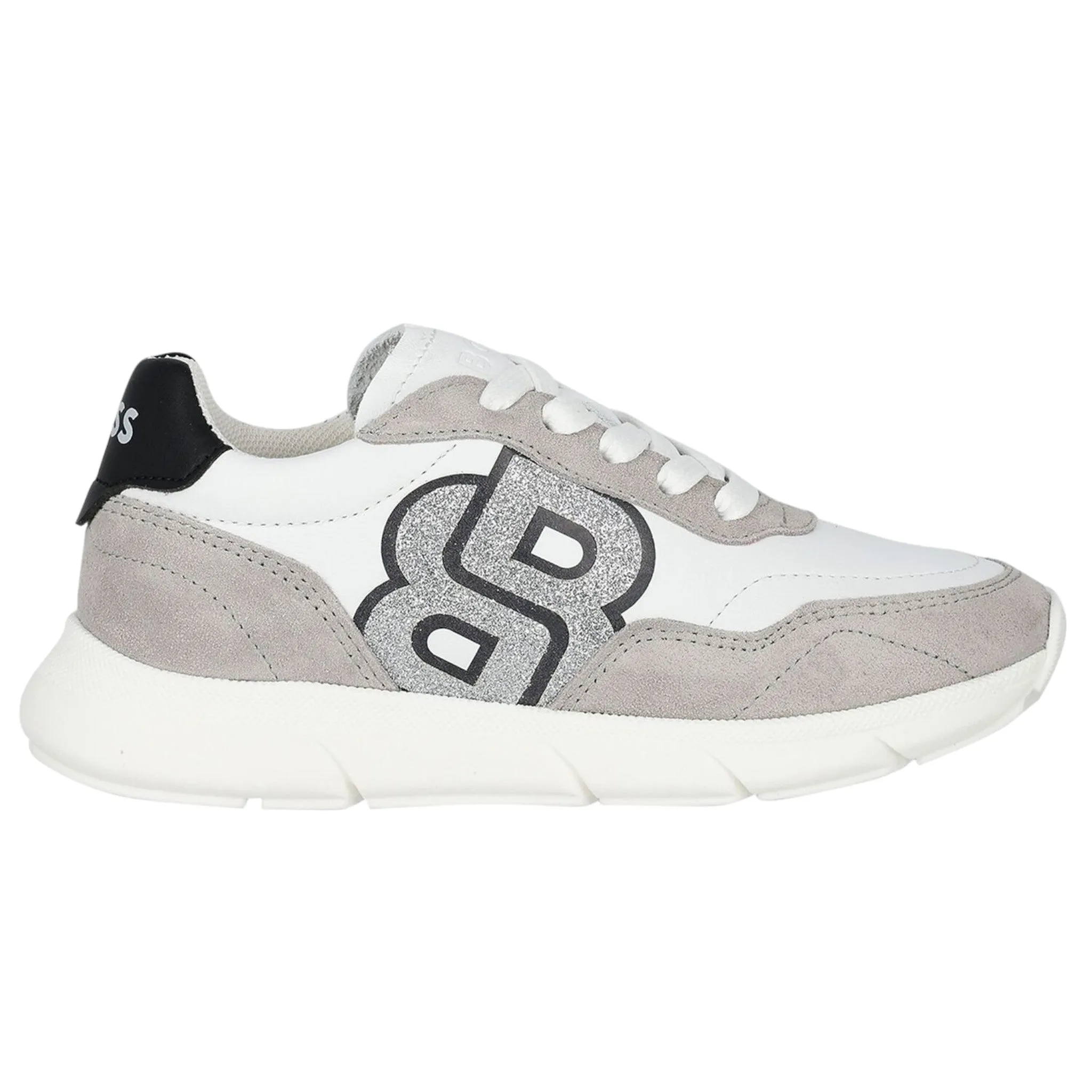 Hugo Boss Kids Double B Logo Sneakers