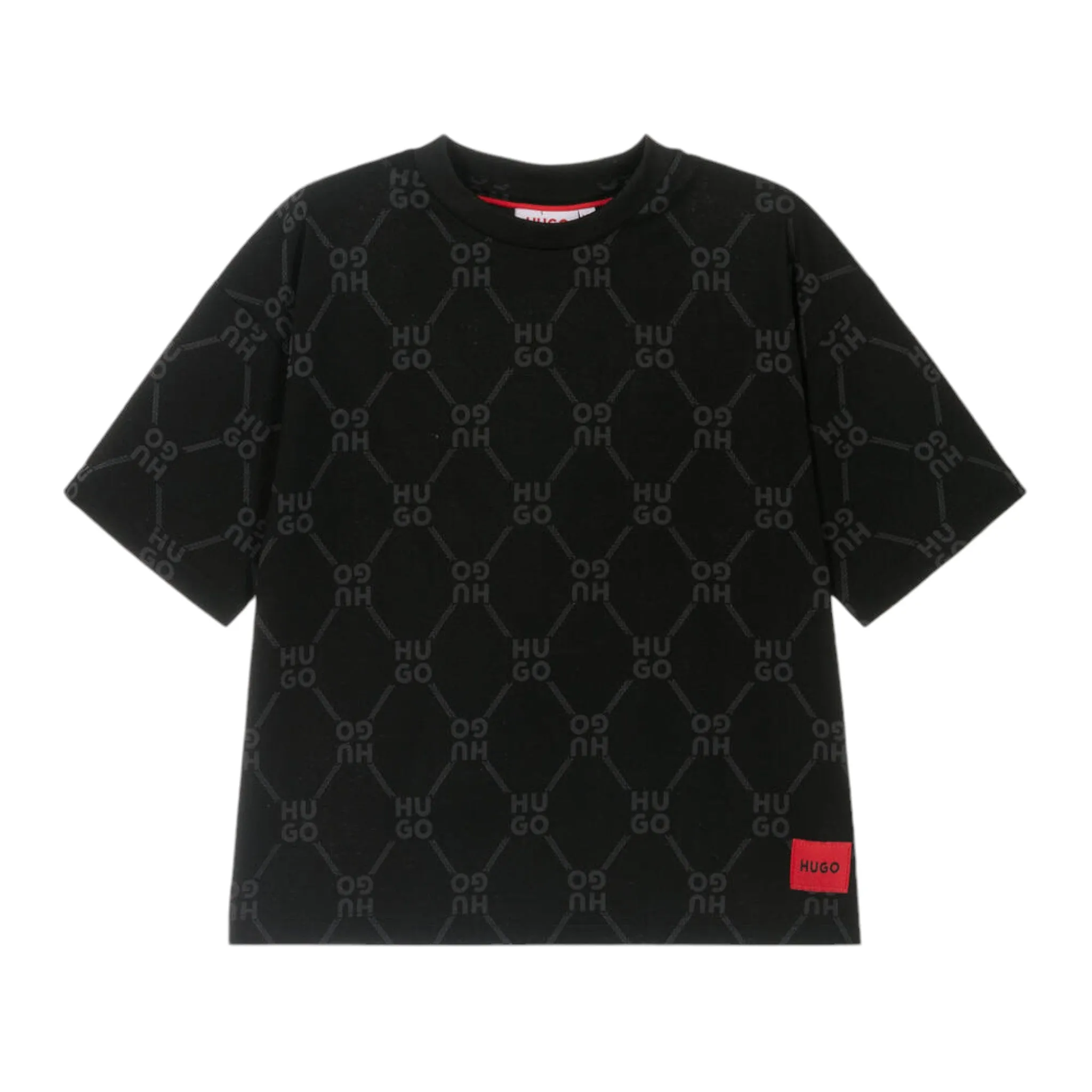 HUGO by Hugo Boss Kids Monogram Logo T-Shirt