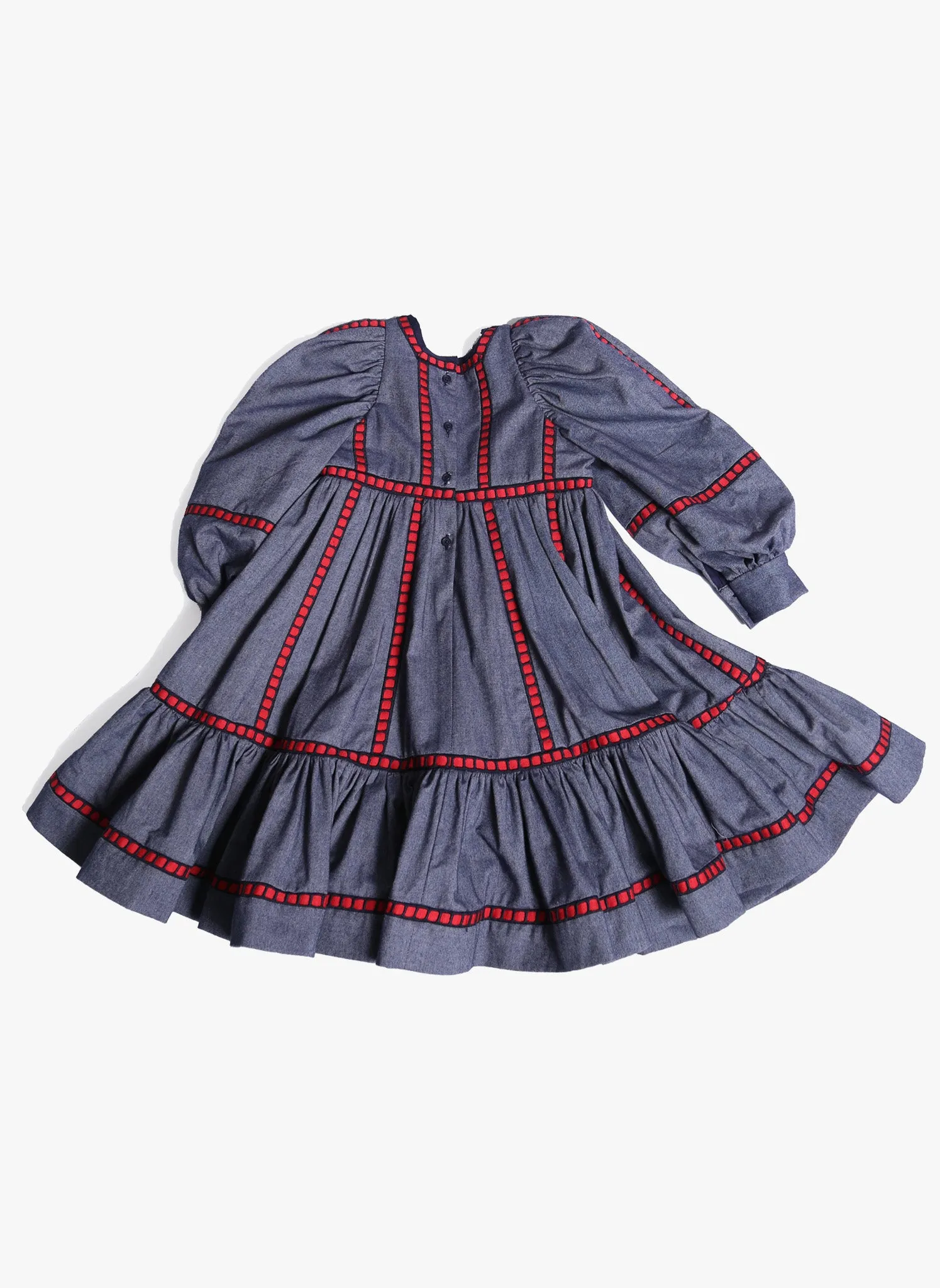 Indigo Tia Cibani Kids Herero Frock