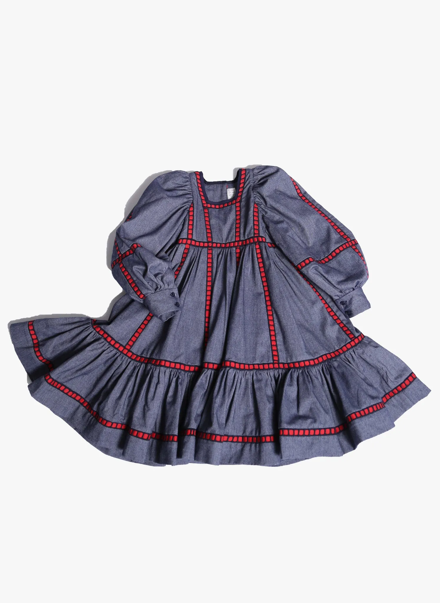 Indigo Tia Cibani Kids Herero Frock