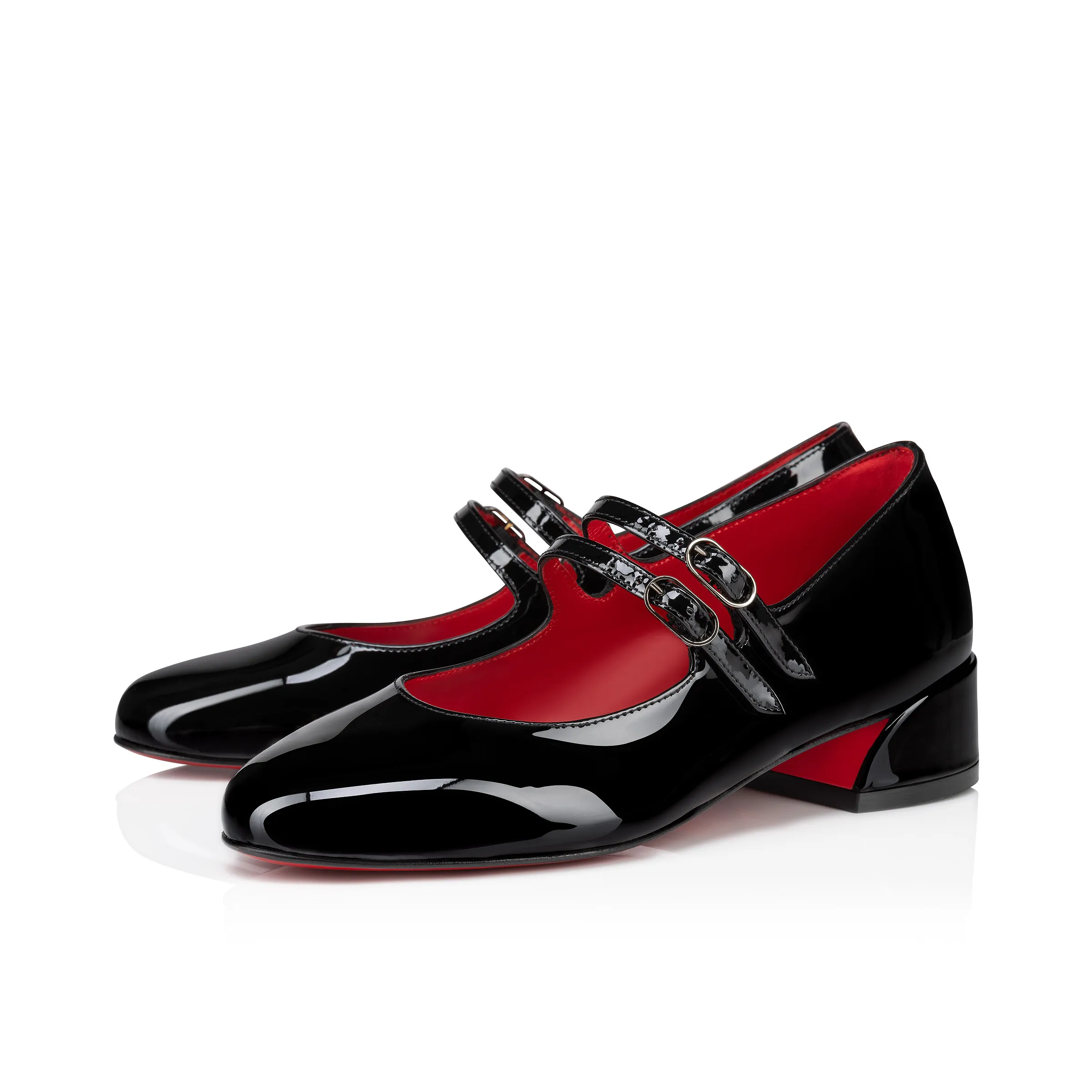 Jane Fille Ballerinas - Patent calf leather - Black - Kids