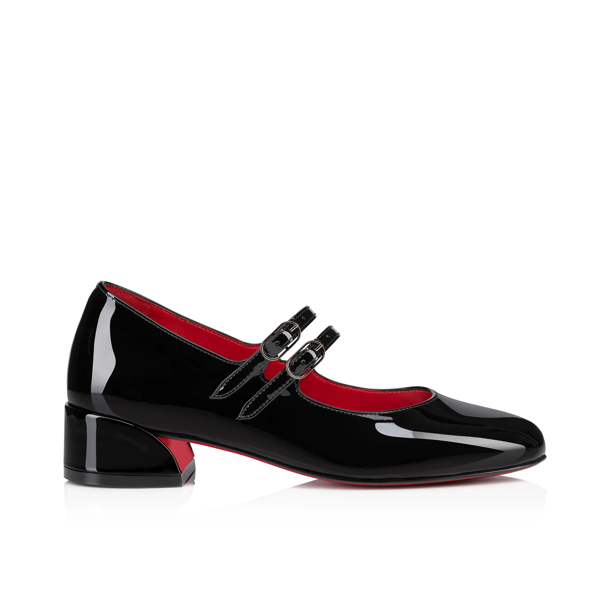 Jane Fille Ballerinas - Patent calf leather - Black - Kids