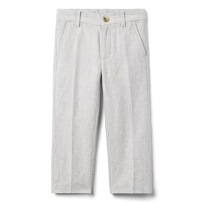 Janie and Jack Linen Dress Up Pant (Toddler/Little Kids/Big Kids)