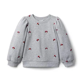 Janie and Jack Minnie Mouse Sweatshirt (Toddler/Little Kids/Big Kids)