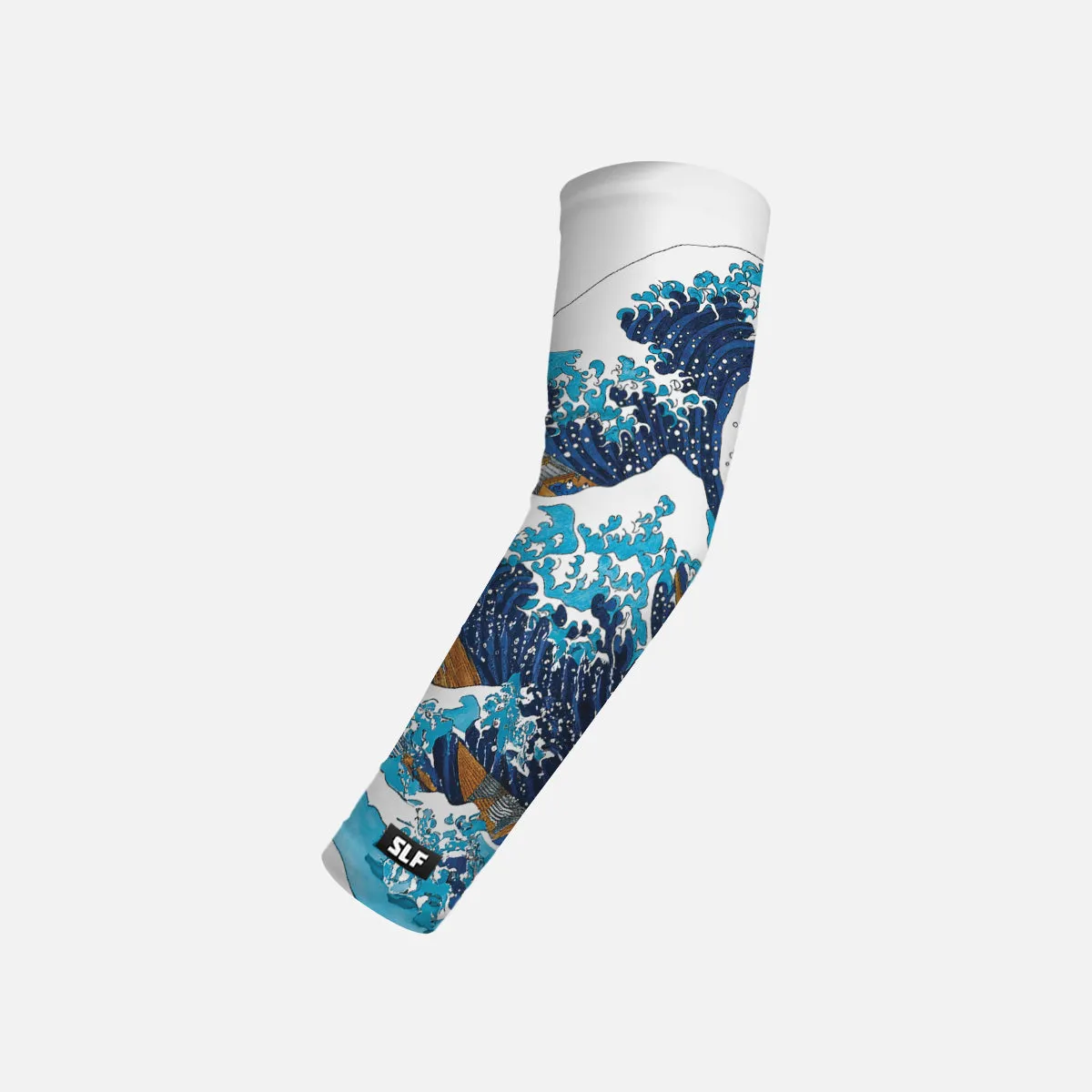 Japanese Waves Kids Arm Sleeve