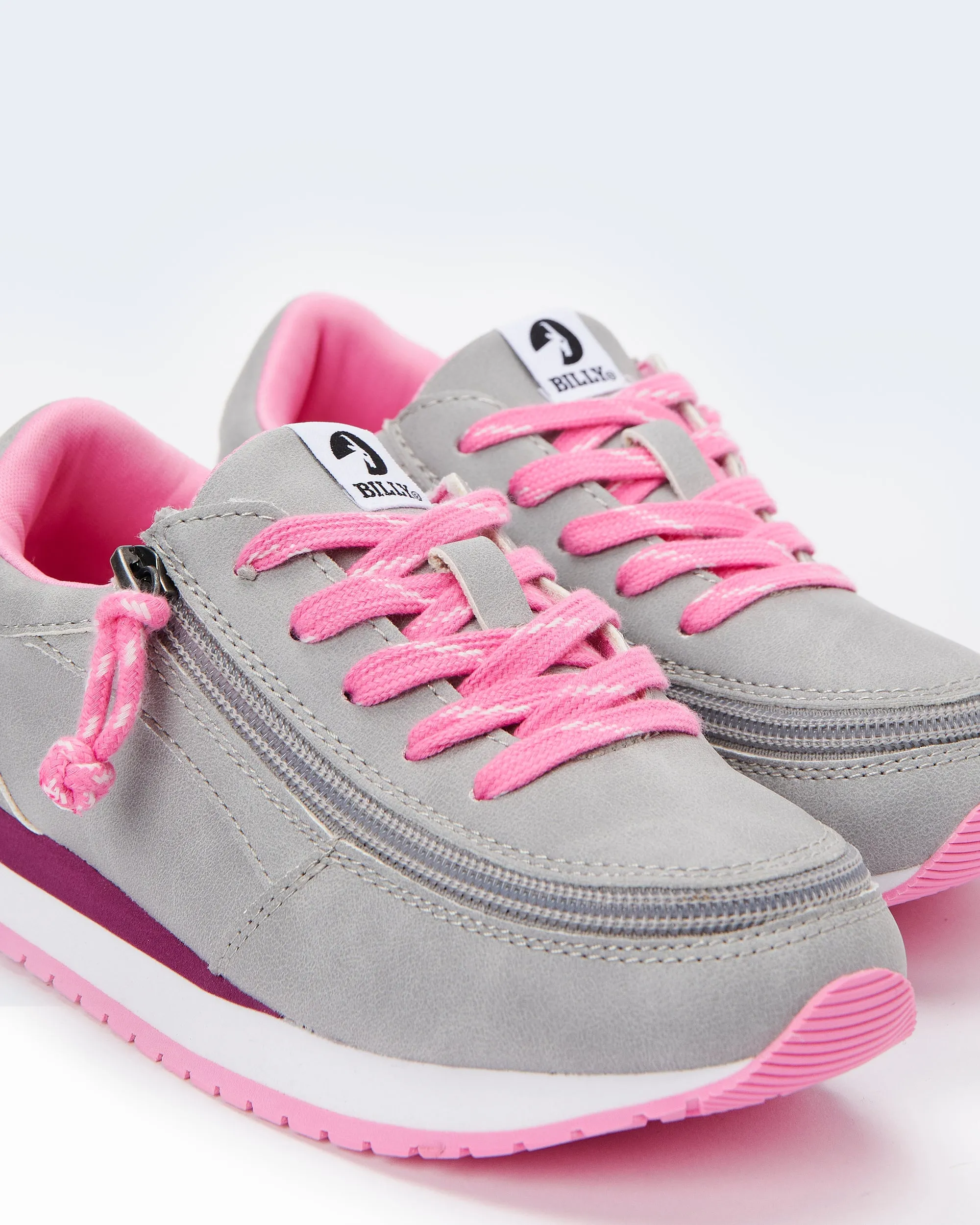 Jogger (Kids) - Grey/ Fuschia