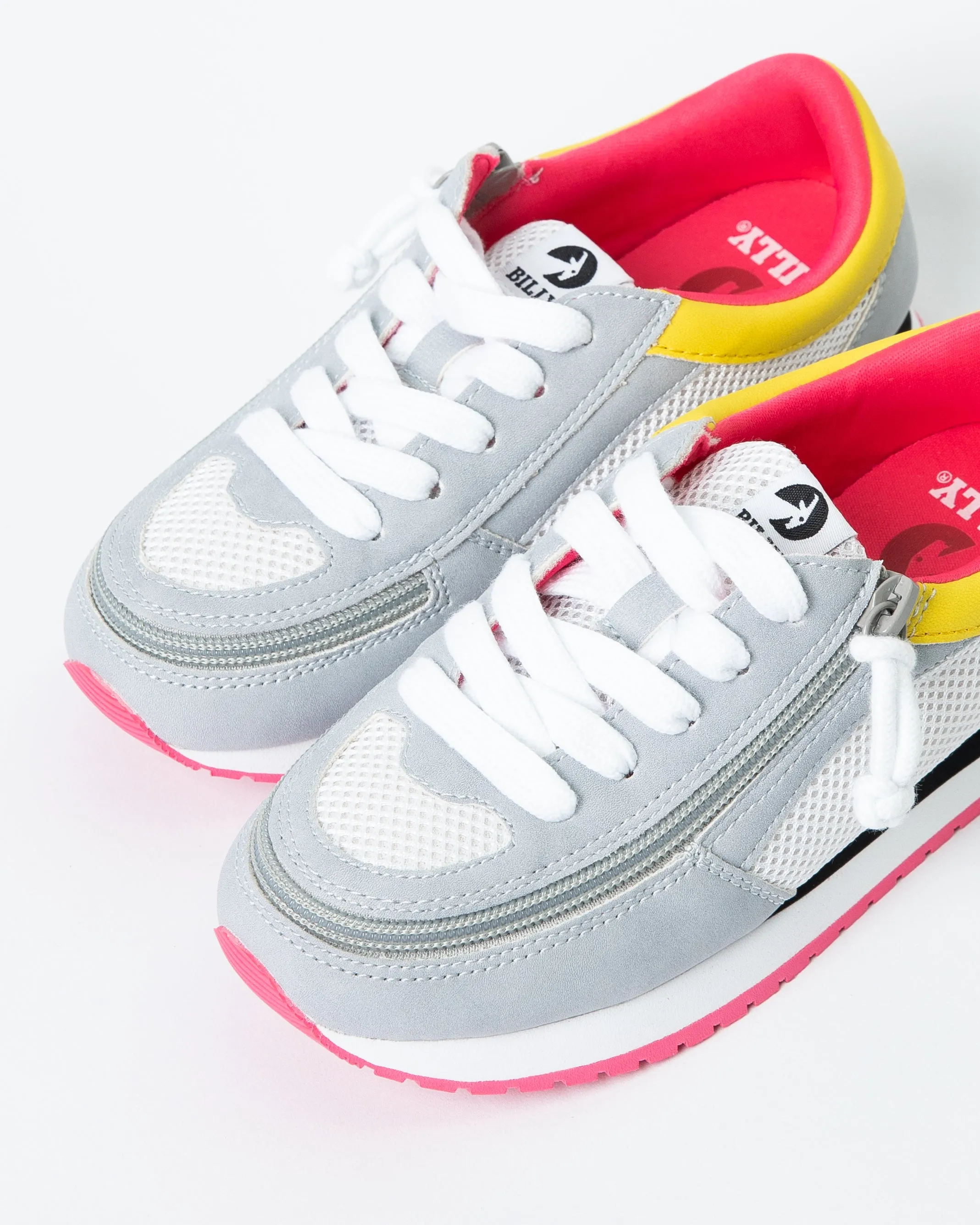 Jogger (Kids) - Grey/Pink/Yellow