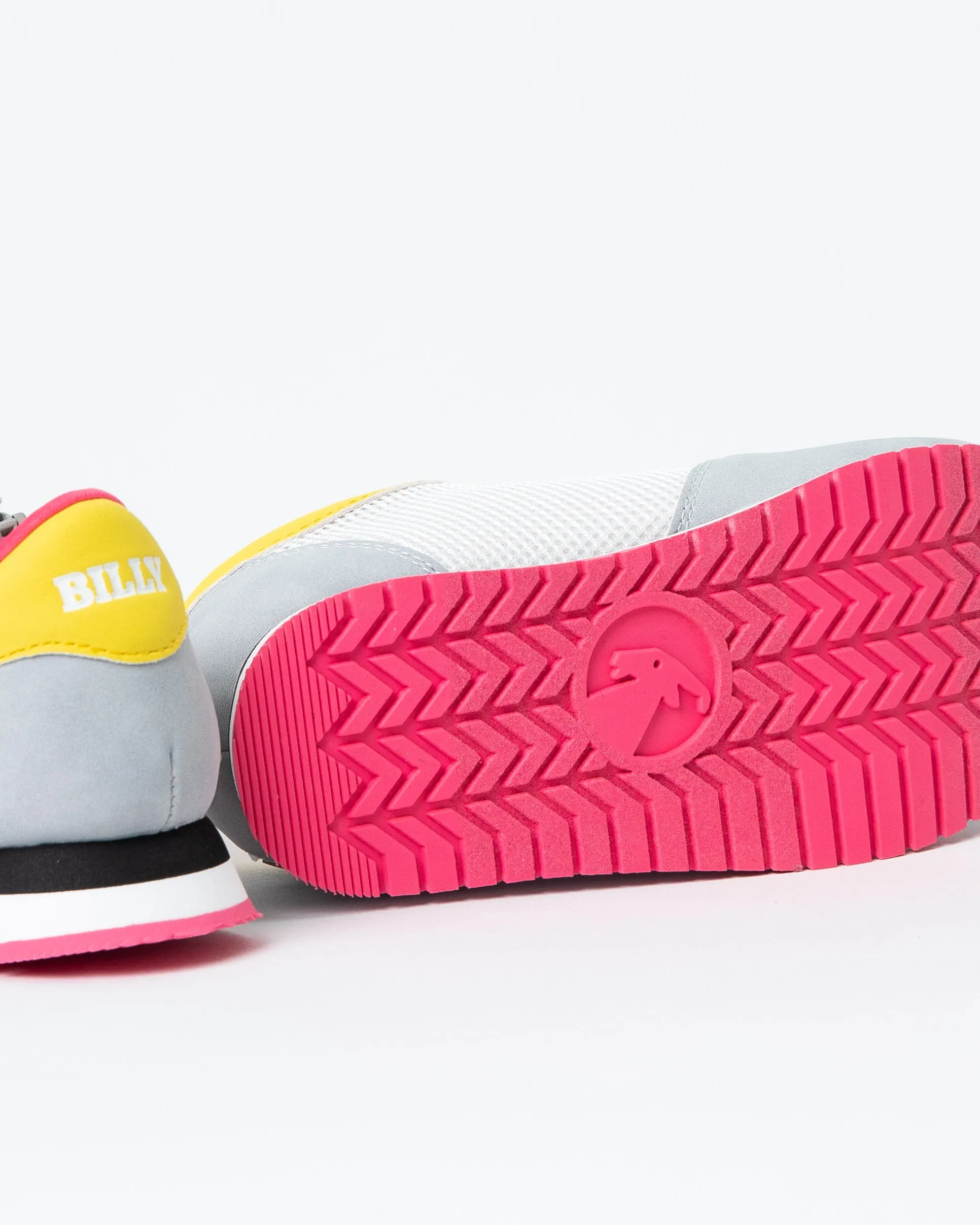 Jogger (Kids) - Grey/Pink/Yellow