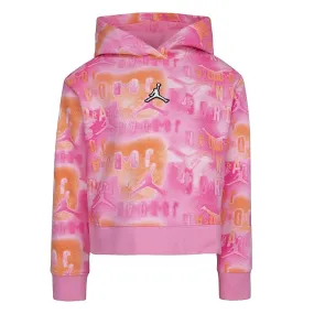 Jordan Kids Essentials All Over Print Boxy Sweatshirt (Toddler/Little Kids)