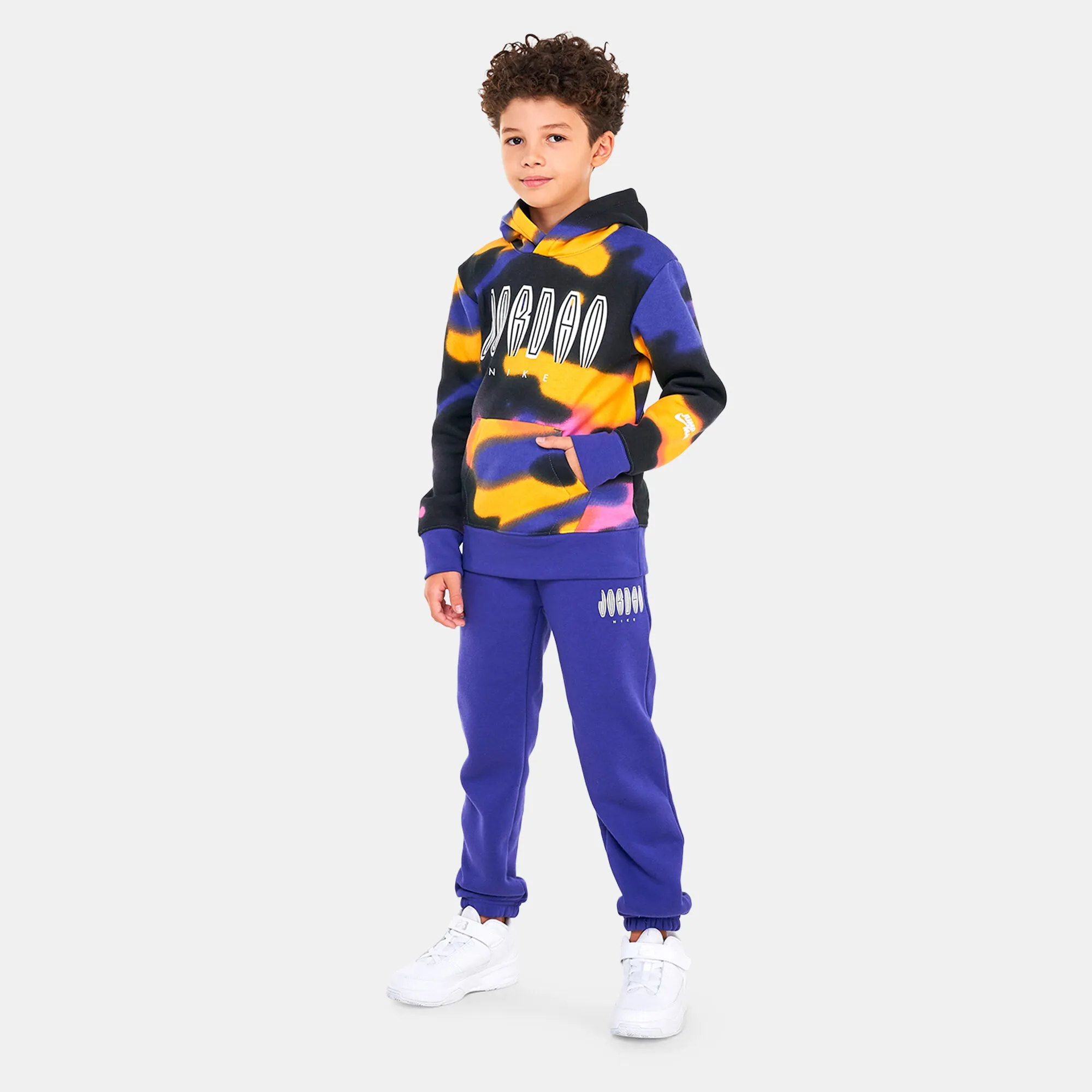 Jordan Kids' MJ MVP Printed Fleece Hoodie (Older Kids)