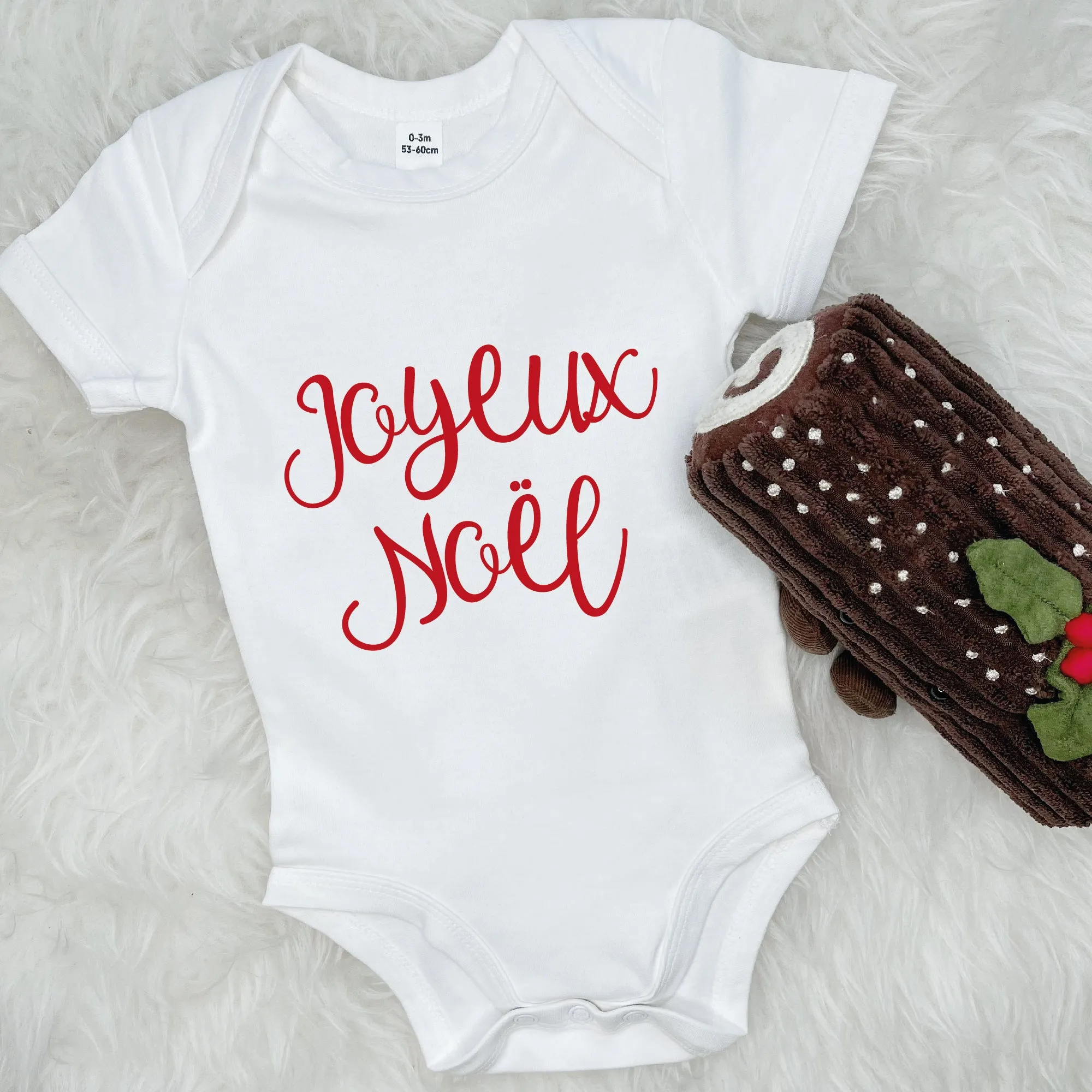 Joyeux Noel Christmas Babygrow or Kids T Shirt