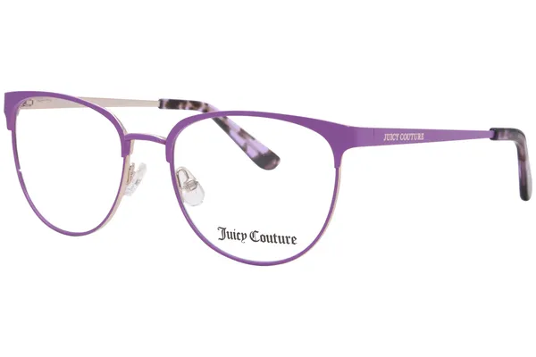 Juicy Couture JU-318 Eyeglasses Youth Kids Girl's Full Rim Oval Shape