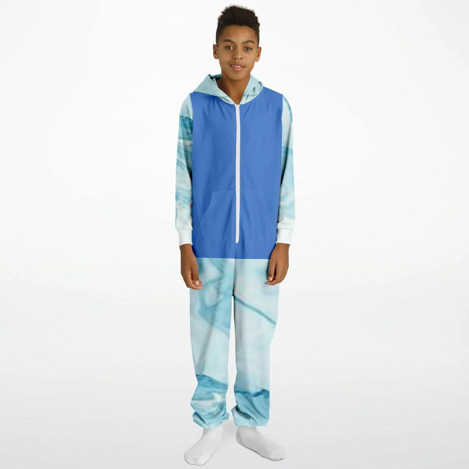 Blue Kids Jumpsuit