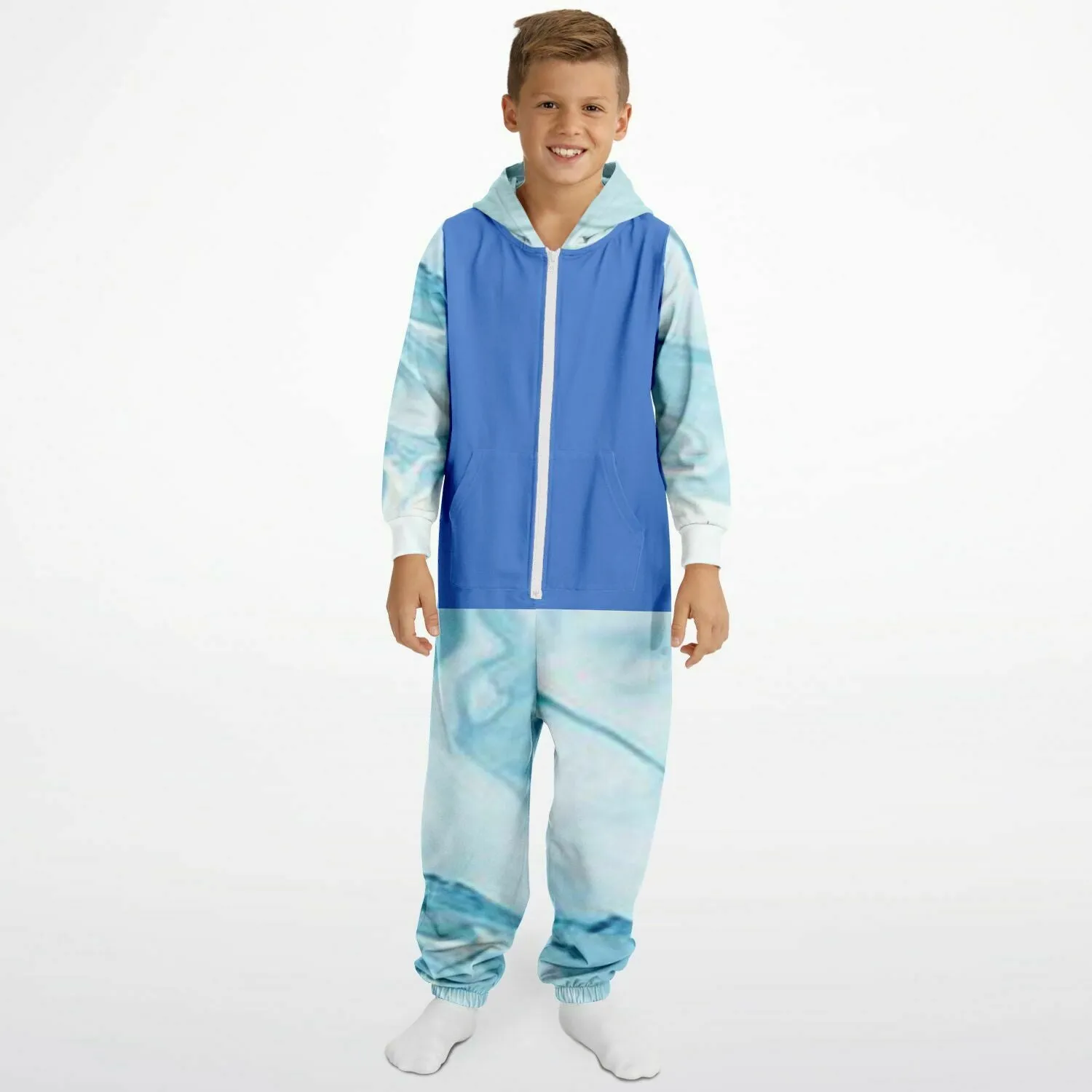 Blue Kids Jumpsuit