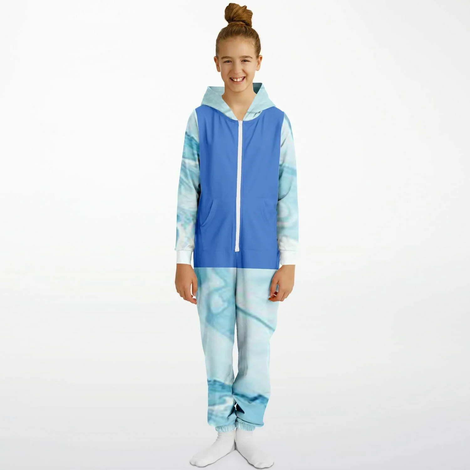 Blue Kids Jumpsuit