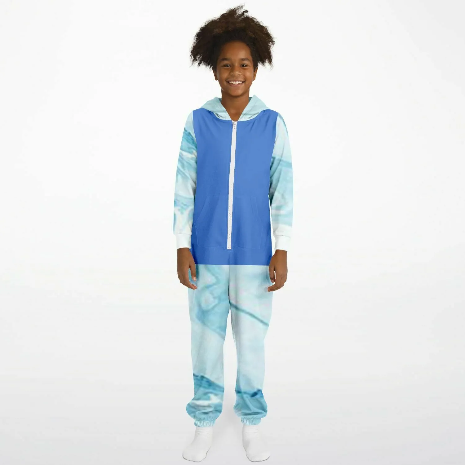 Blue Kids Jumpsuit