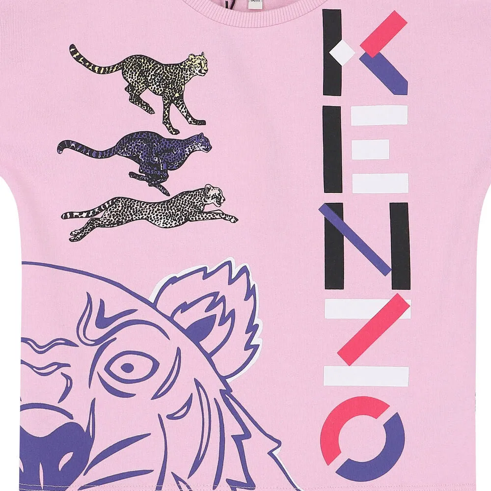 Kenzo Kids Animal Motifs T-Shirt