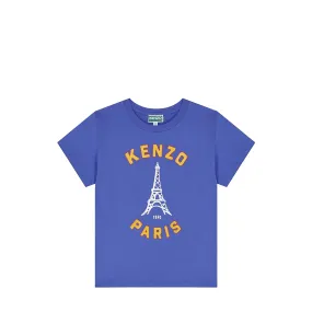 Kenzo Kids Eifel Tower Logo T-Shirt