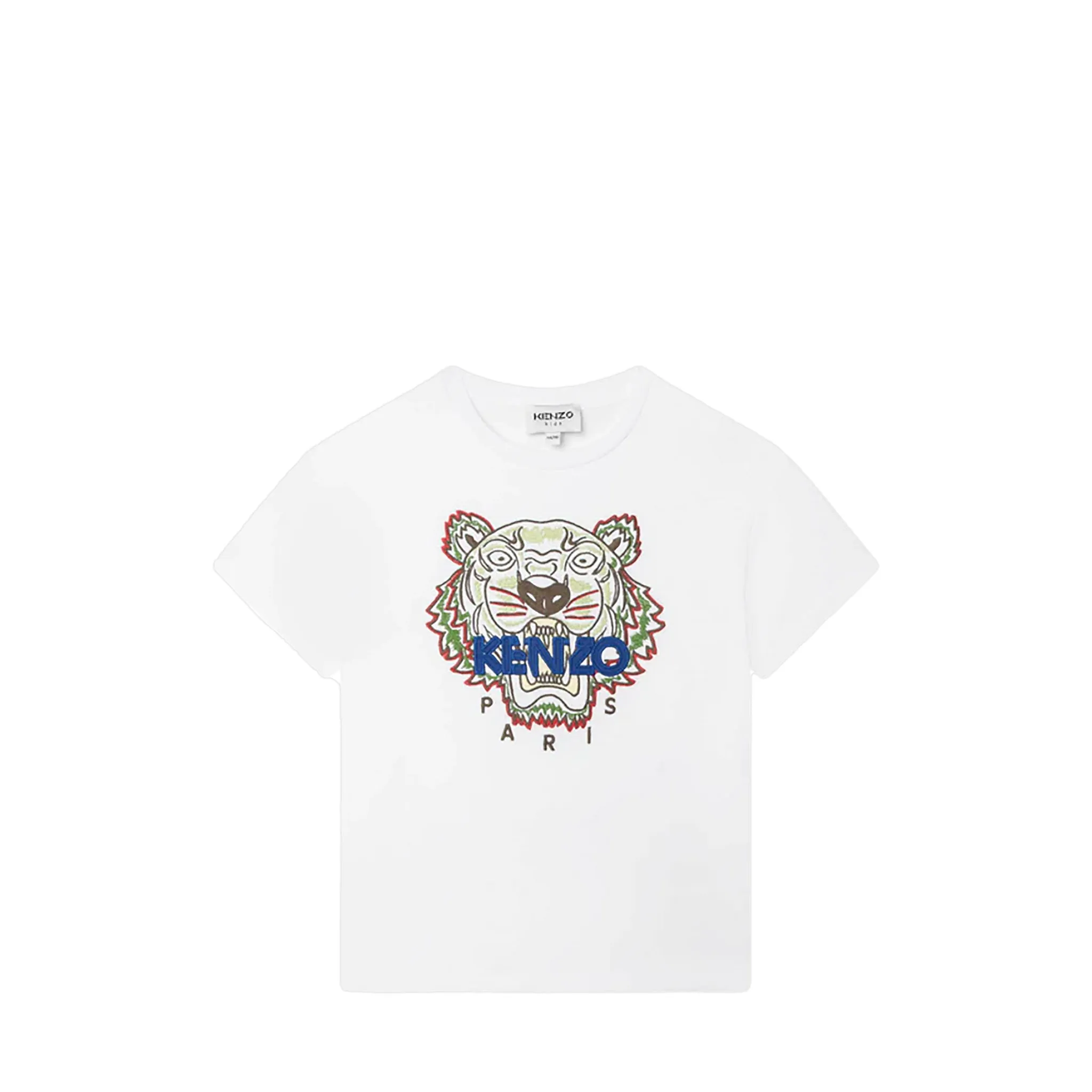 Kenzo Kids Embroidered Tiger Logo T-Shirt