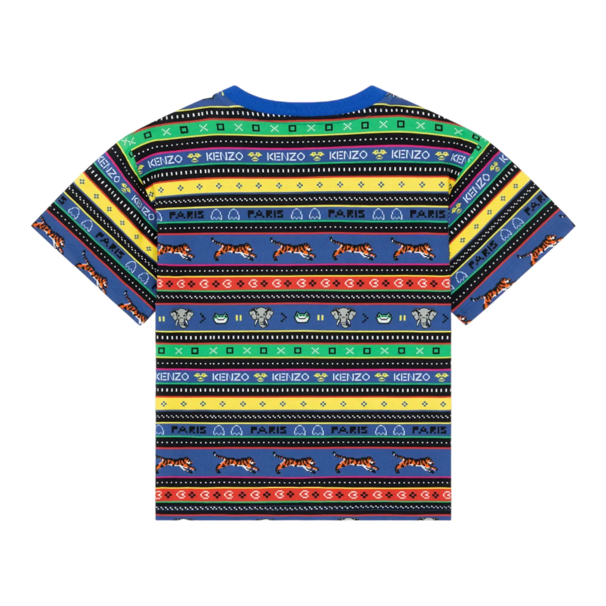 Kenzo Kids Jungle Game Jacquard T-Shirt