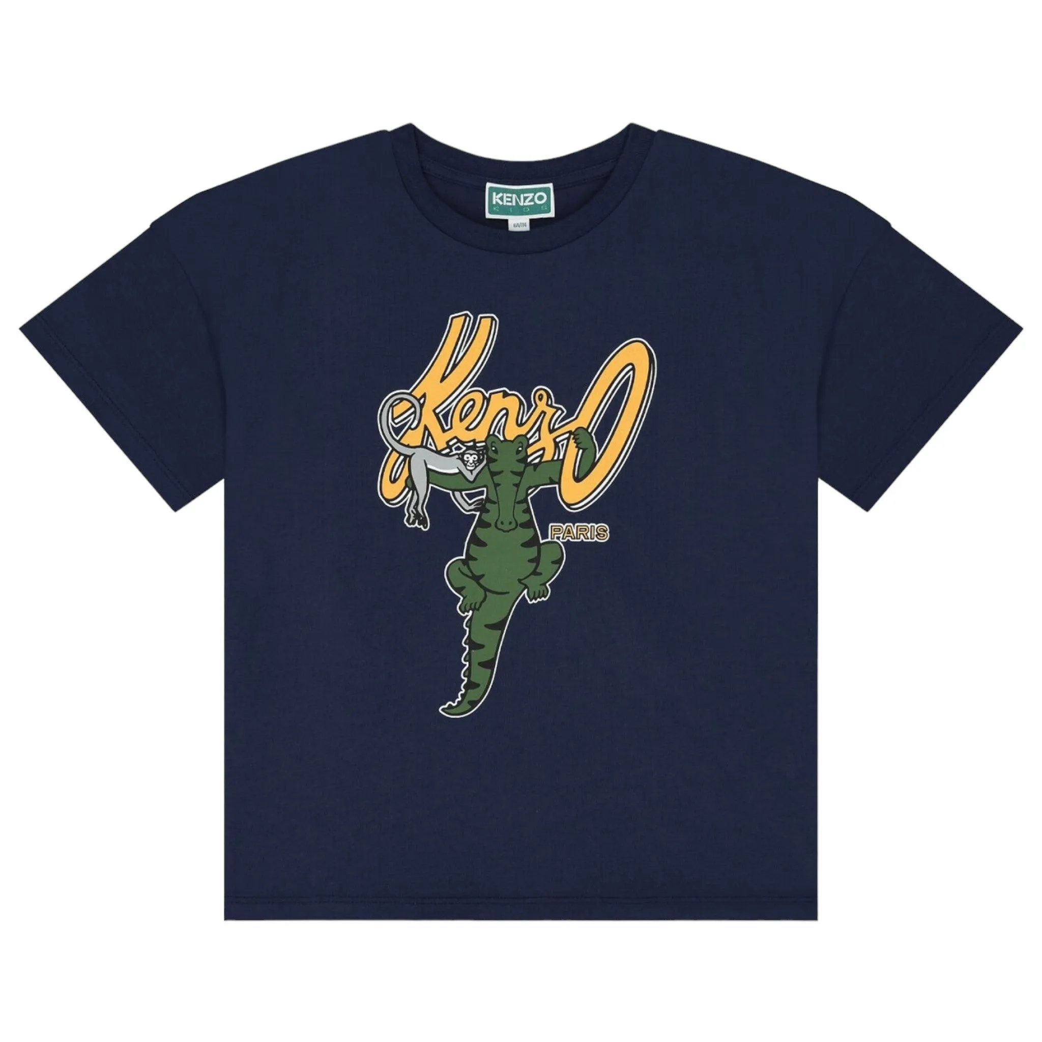 Kenzo Kids Lizard Logo T-Shirt