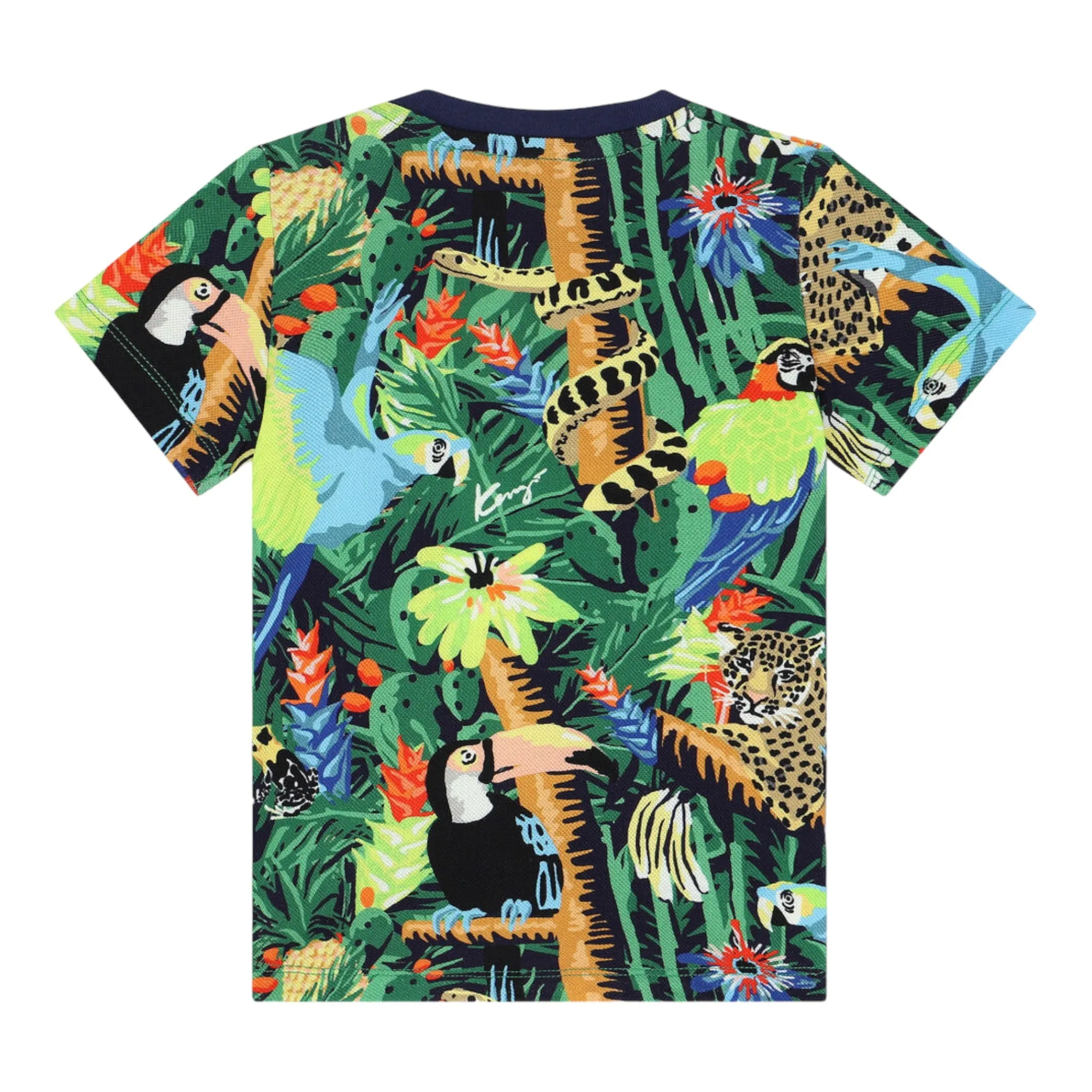 Kenzo Kids Toddler's Jungle Story Pique T-Shirt