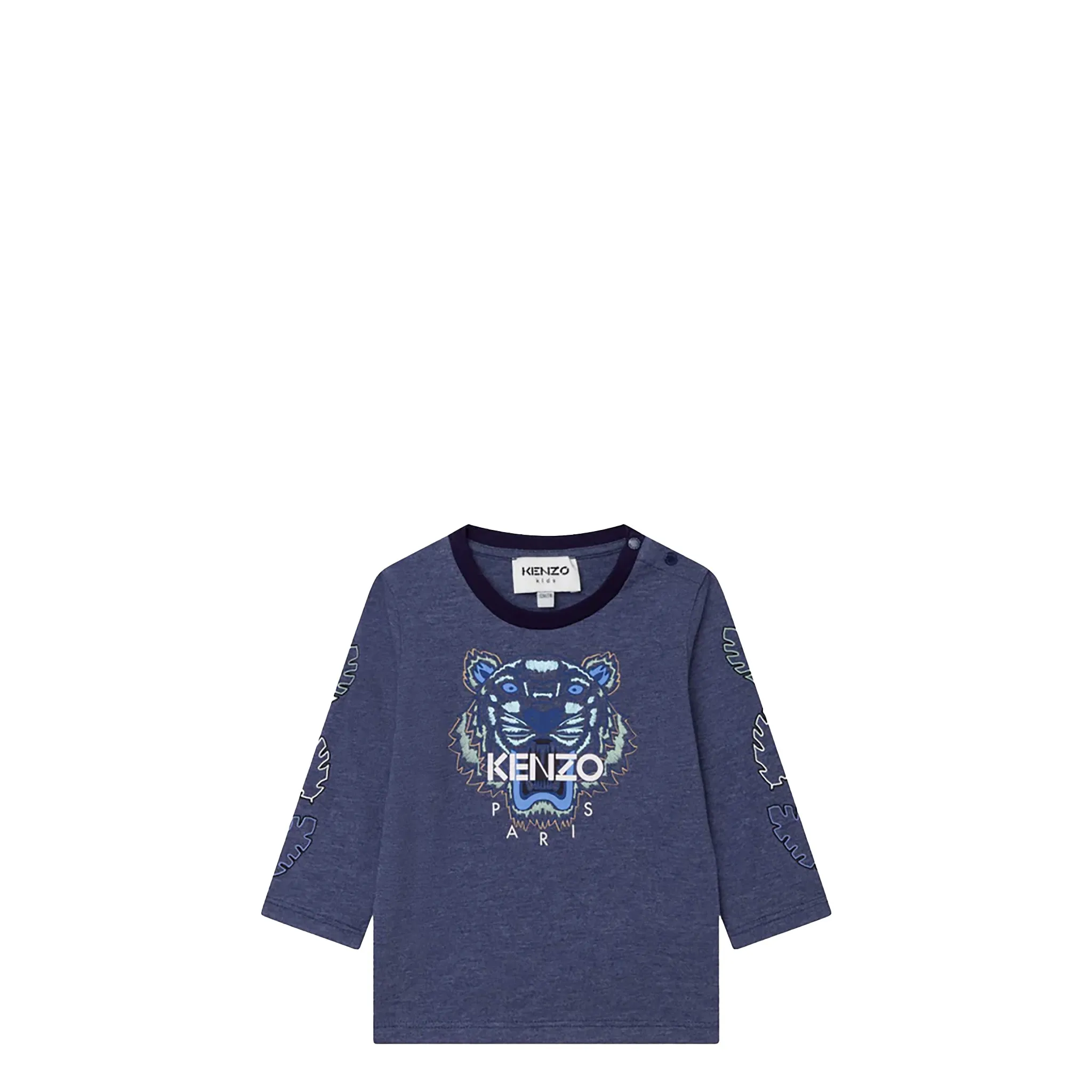 Kenzo Kids Toddler's Tiger Logo Long Sleeve T-Shirt