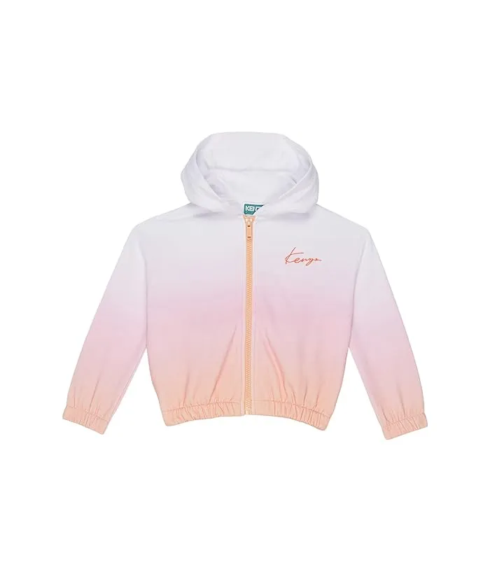 Kenzo Kids Zip-Up Hoodie, Gradient All Over Print (Toddler/Little Kids)