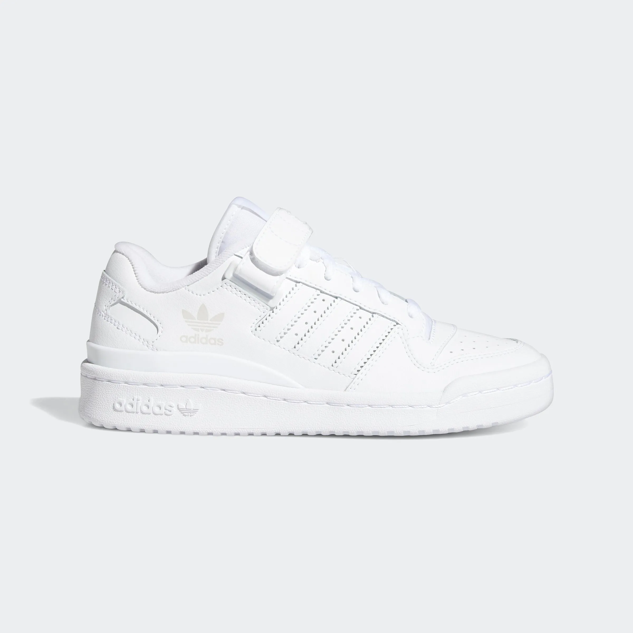 Kids adidas Originals Forum Low Shoes Cloud White