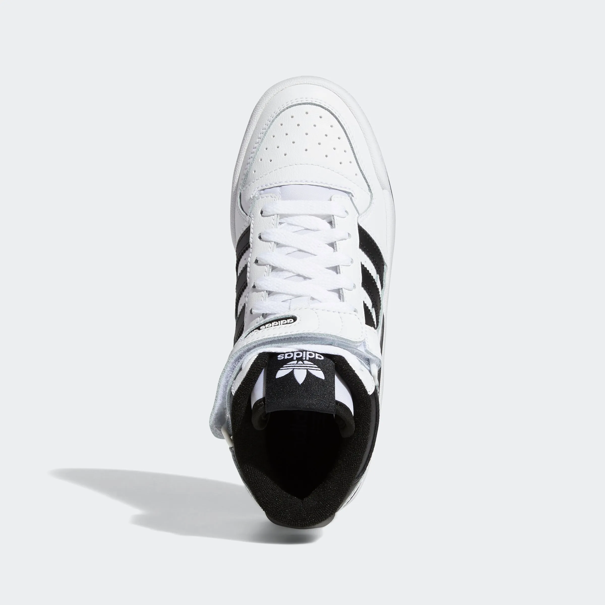 Kids adidas Originals Forum Mid Shoes Cloud White Black