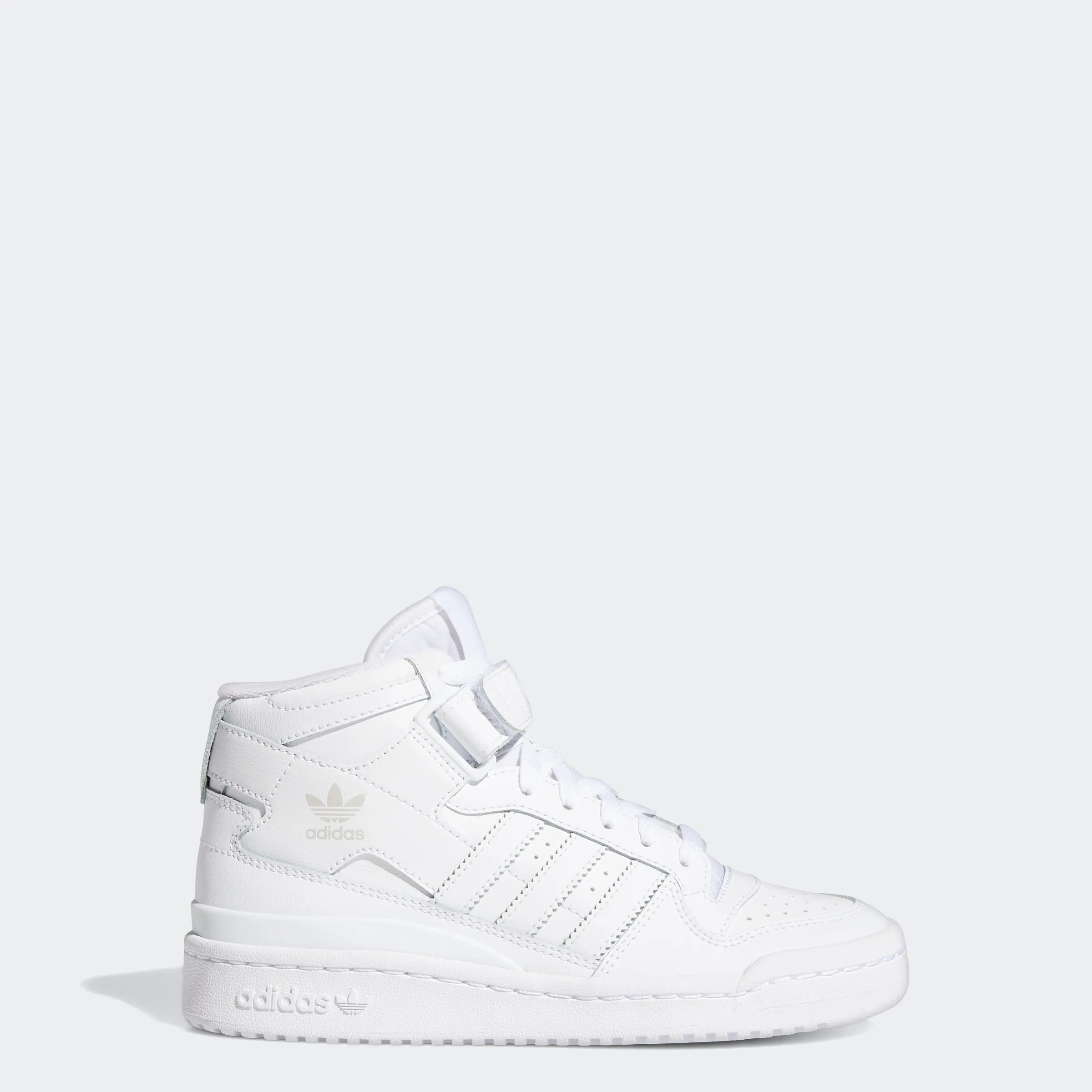 Kids adidas Originals Forum Mid Shoes Cloud White