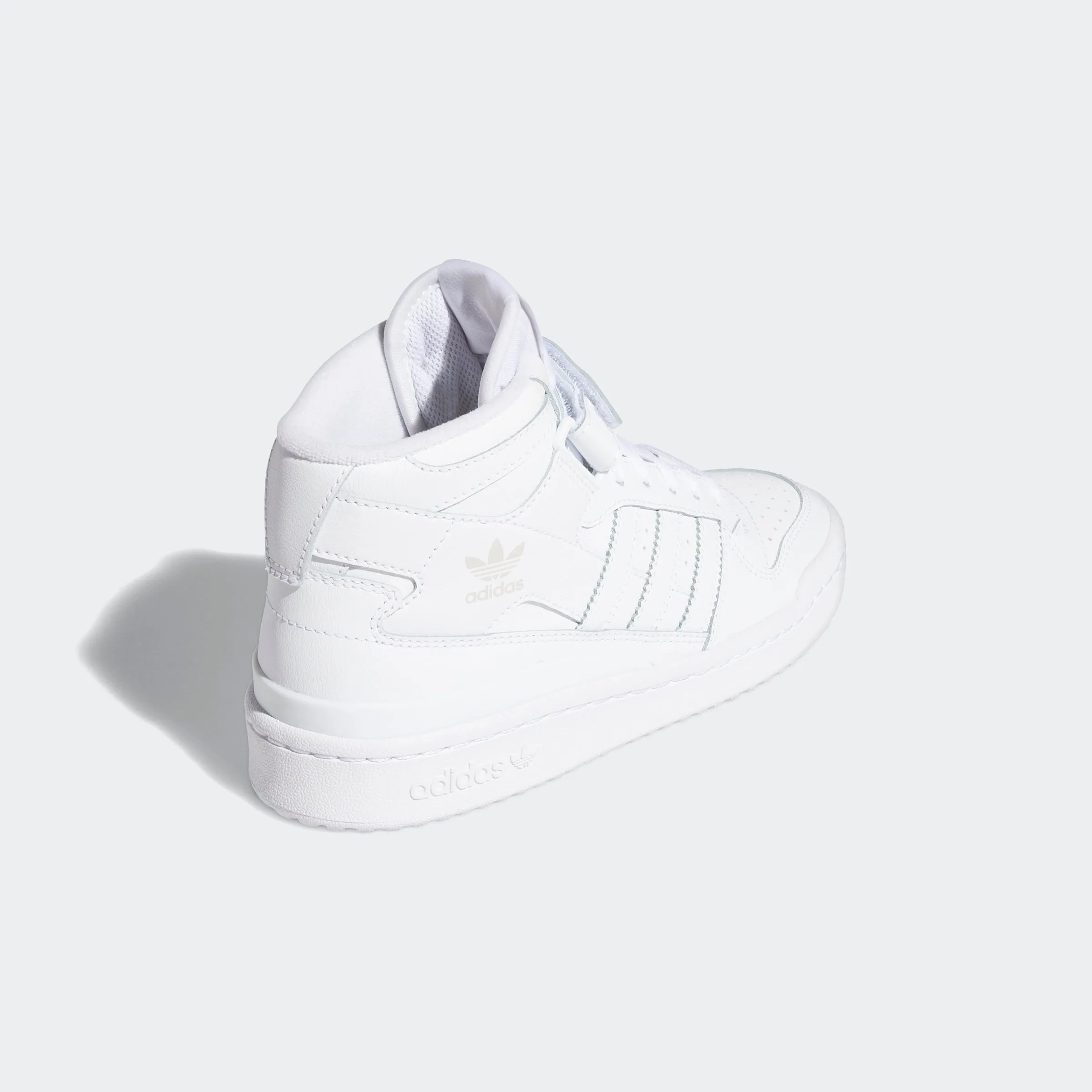 Kids adidas Originals Forum Mid Shoes Cloud White