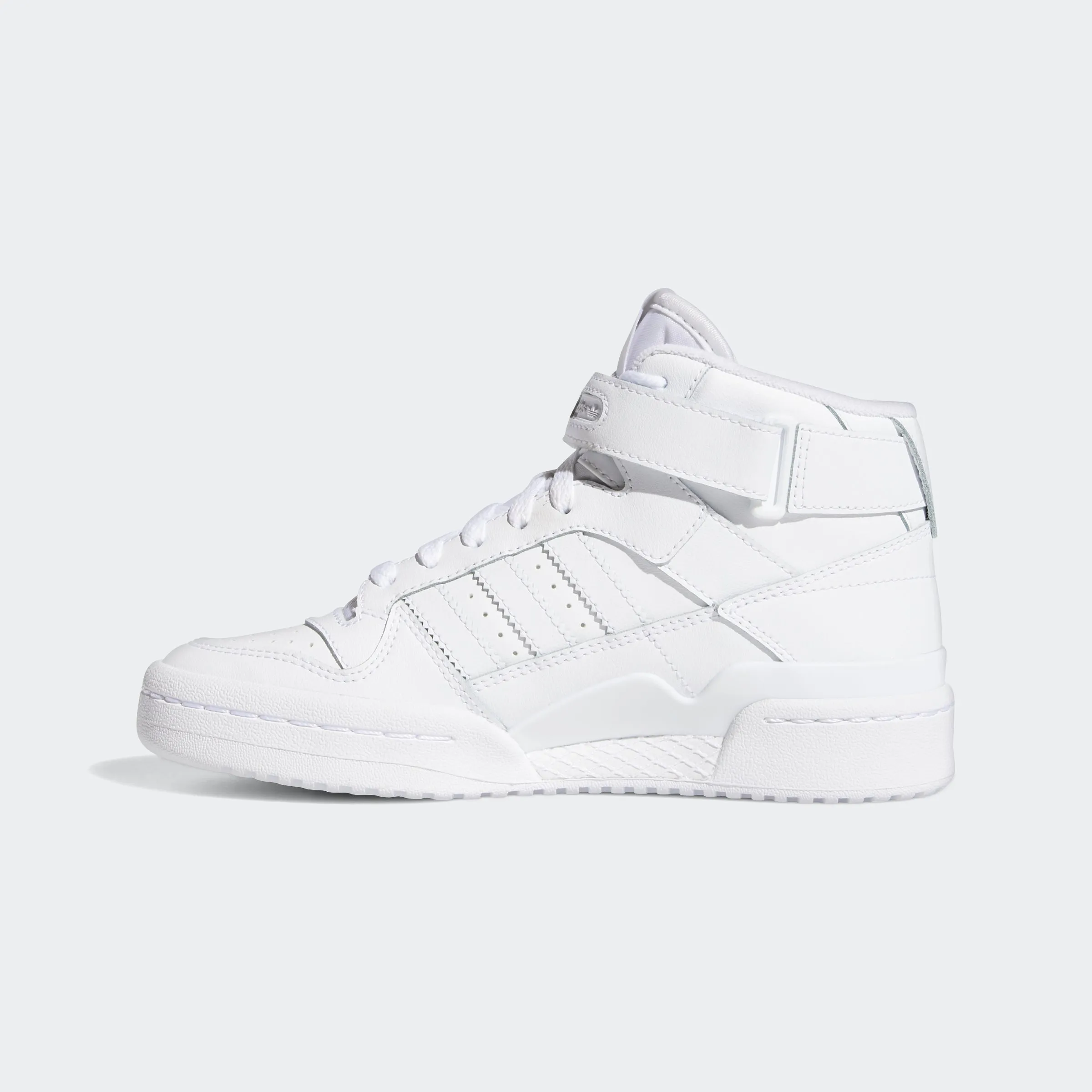 Kids adidas Originals Forum Mid Shoes Cloud White