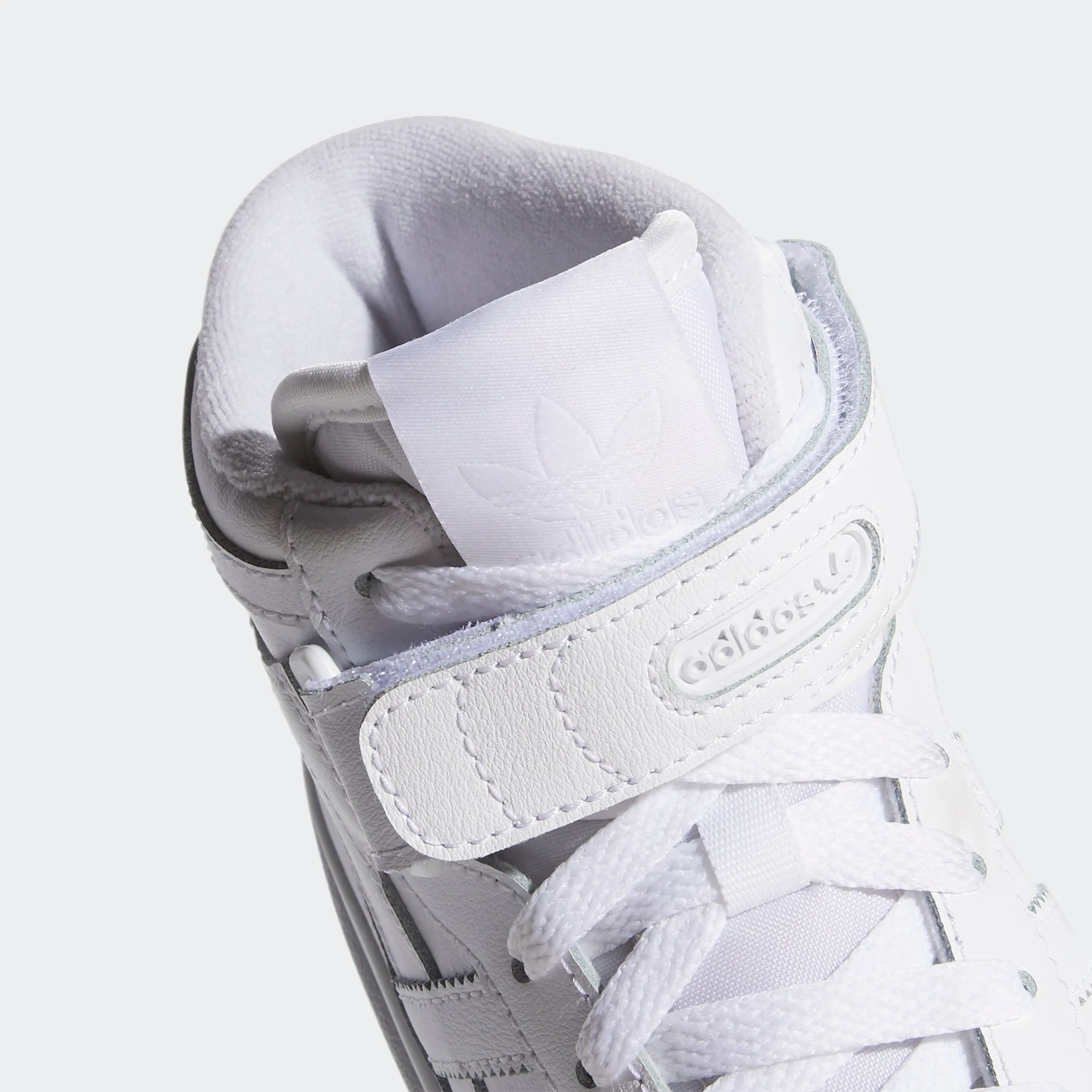 Kids adidas Originals Forum Mid Shoes Cloud White