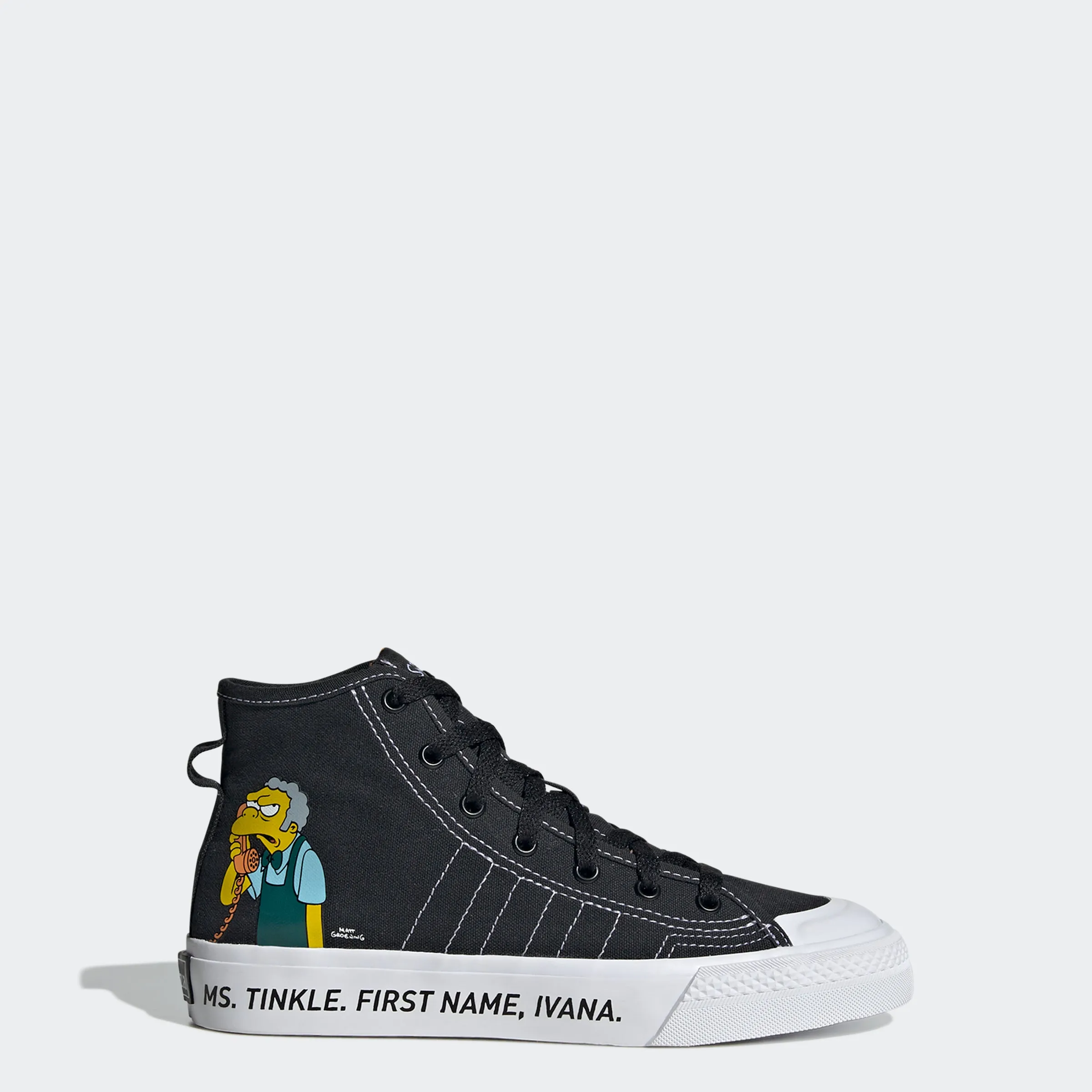 Kids adidas Originals Nizza Hi RF Shoes Moe