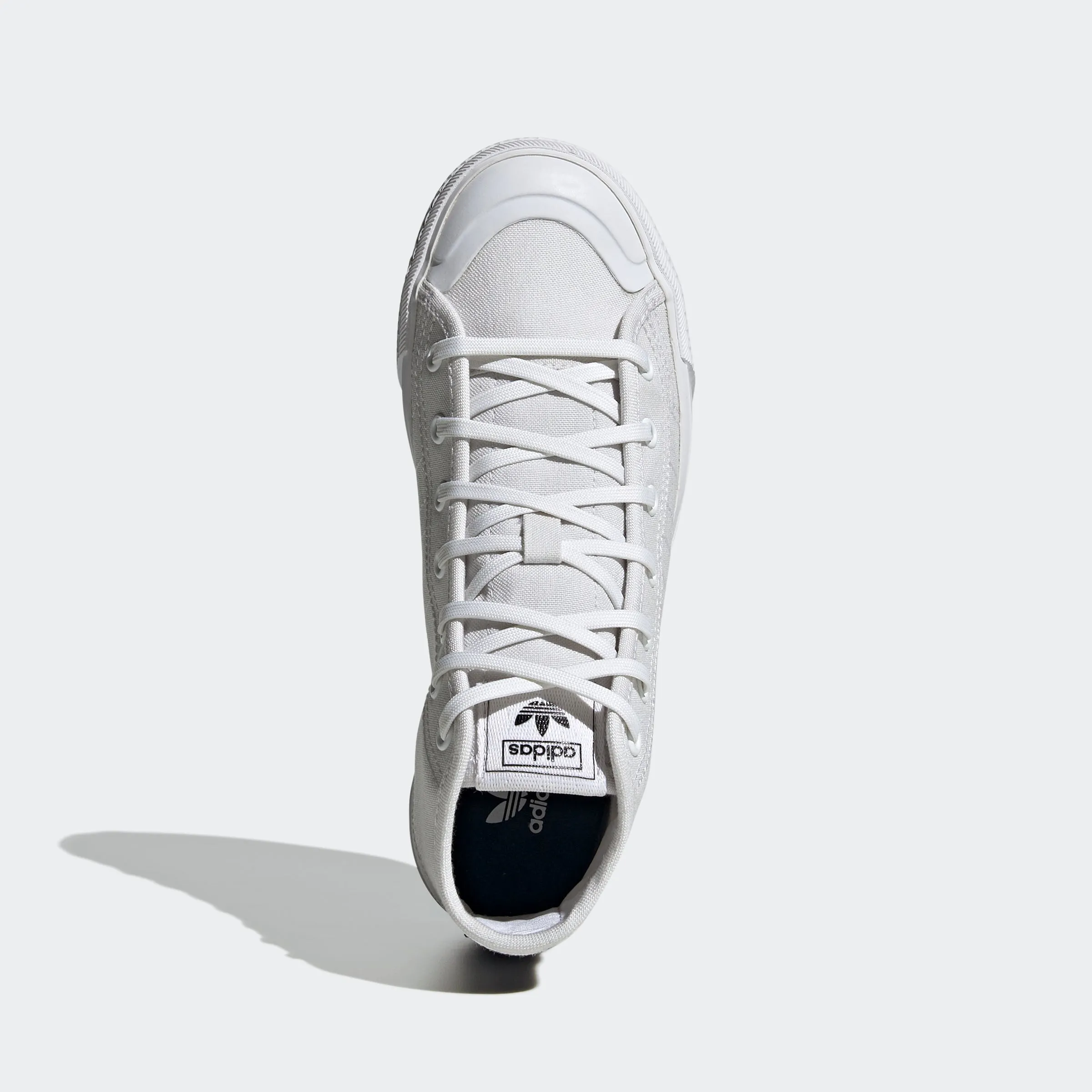 Kids adidas Originals Nizza Hi Shoes White