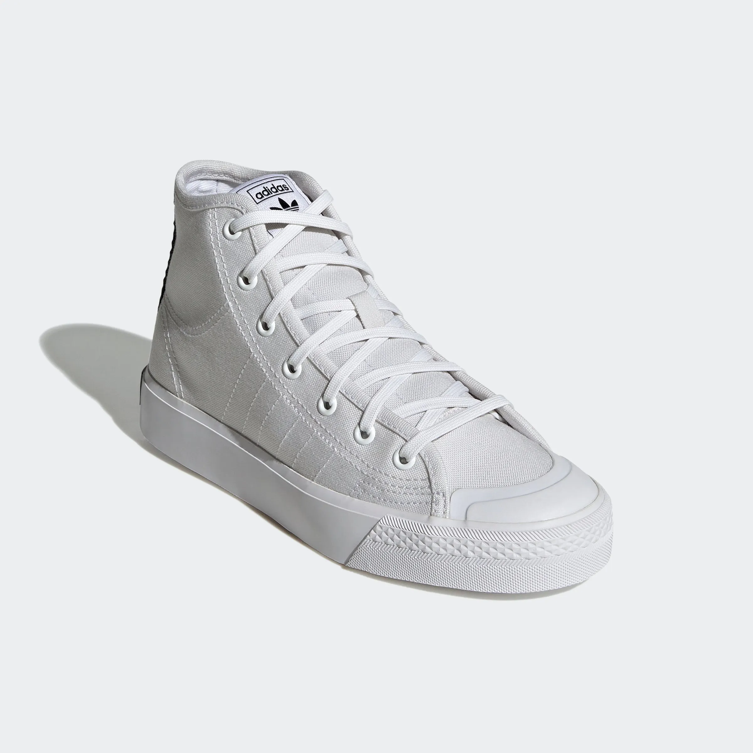 Kids adidas Originals Nizza Hi Shoes White