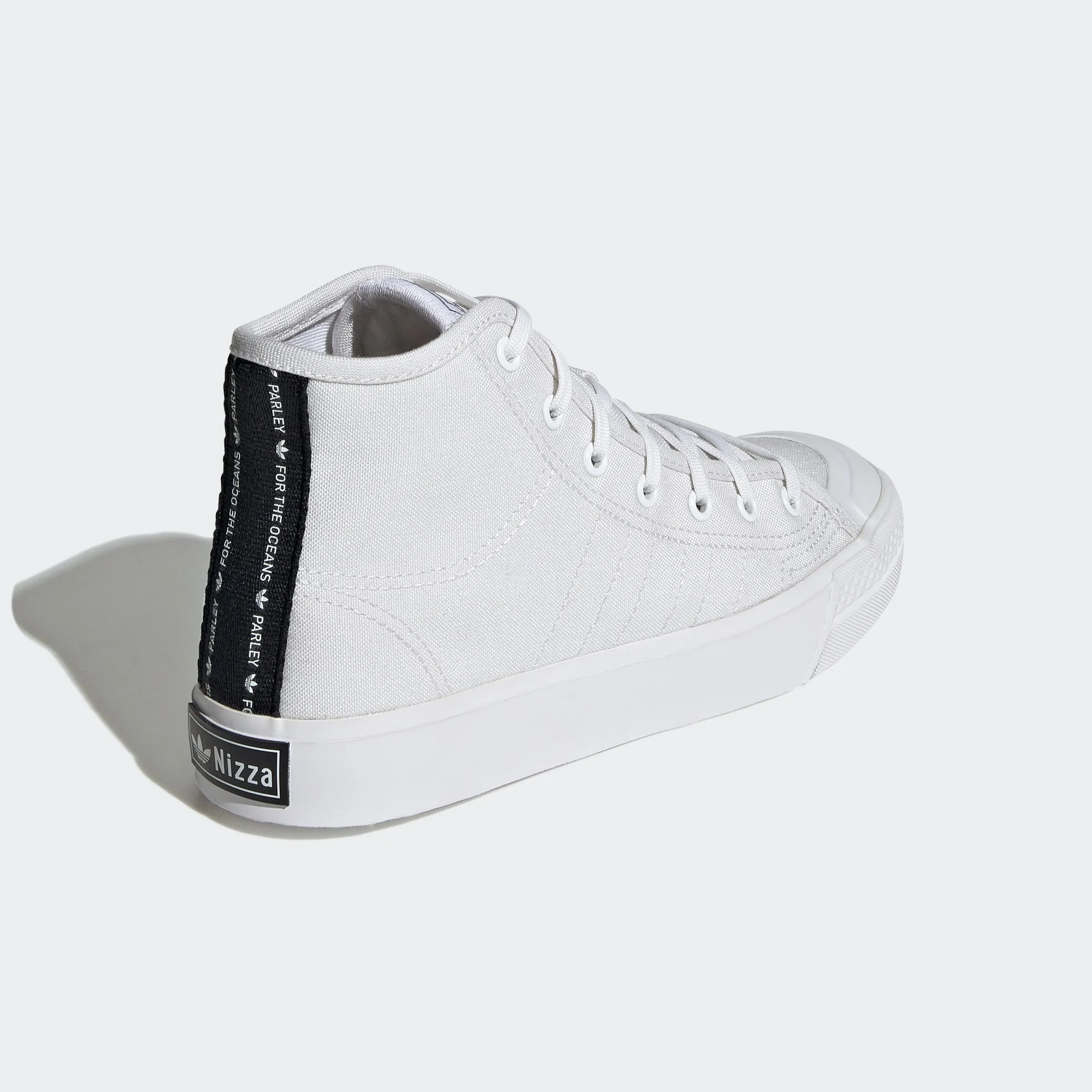 Kids adidas Originals Nizza Hi Shoes White