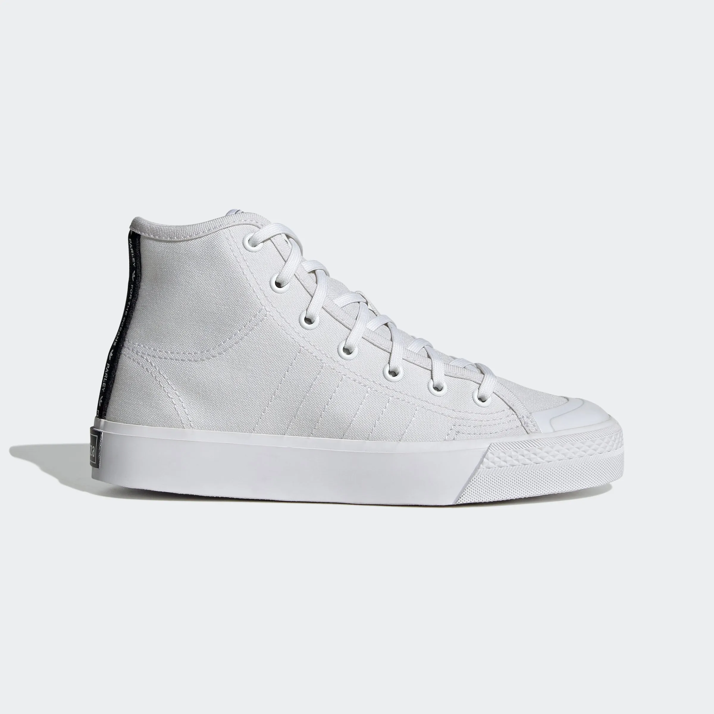 Kids adidas Originals Nizza Hi Shoes White