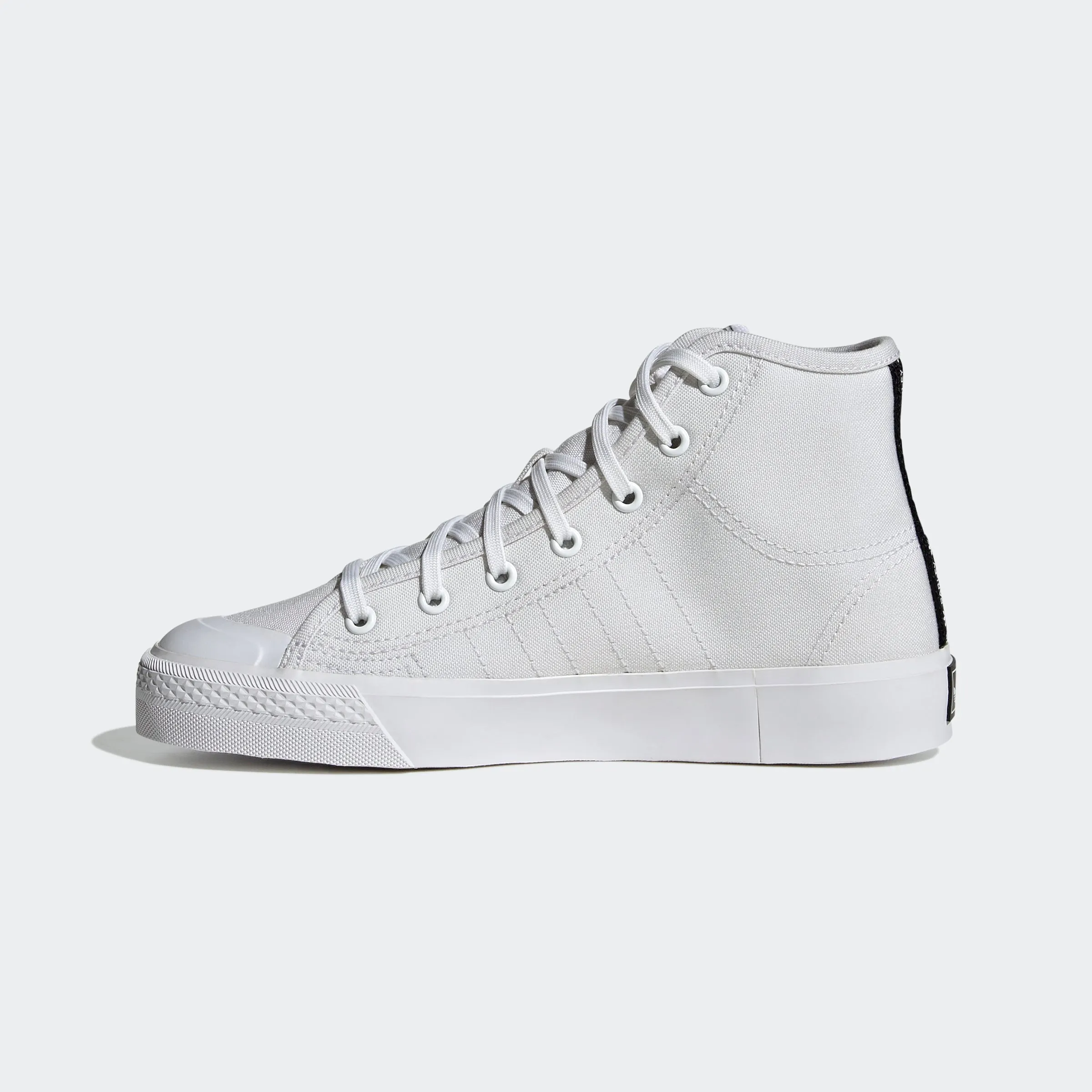 Kids adidas Originals Nizza Hi Shoes White