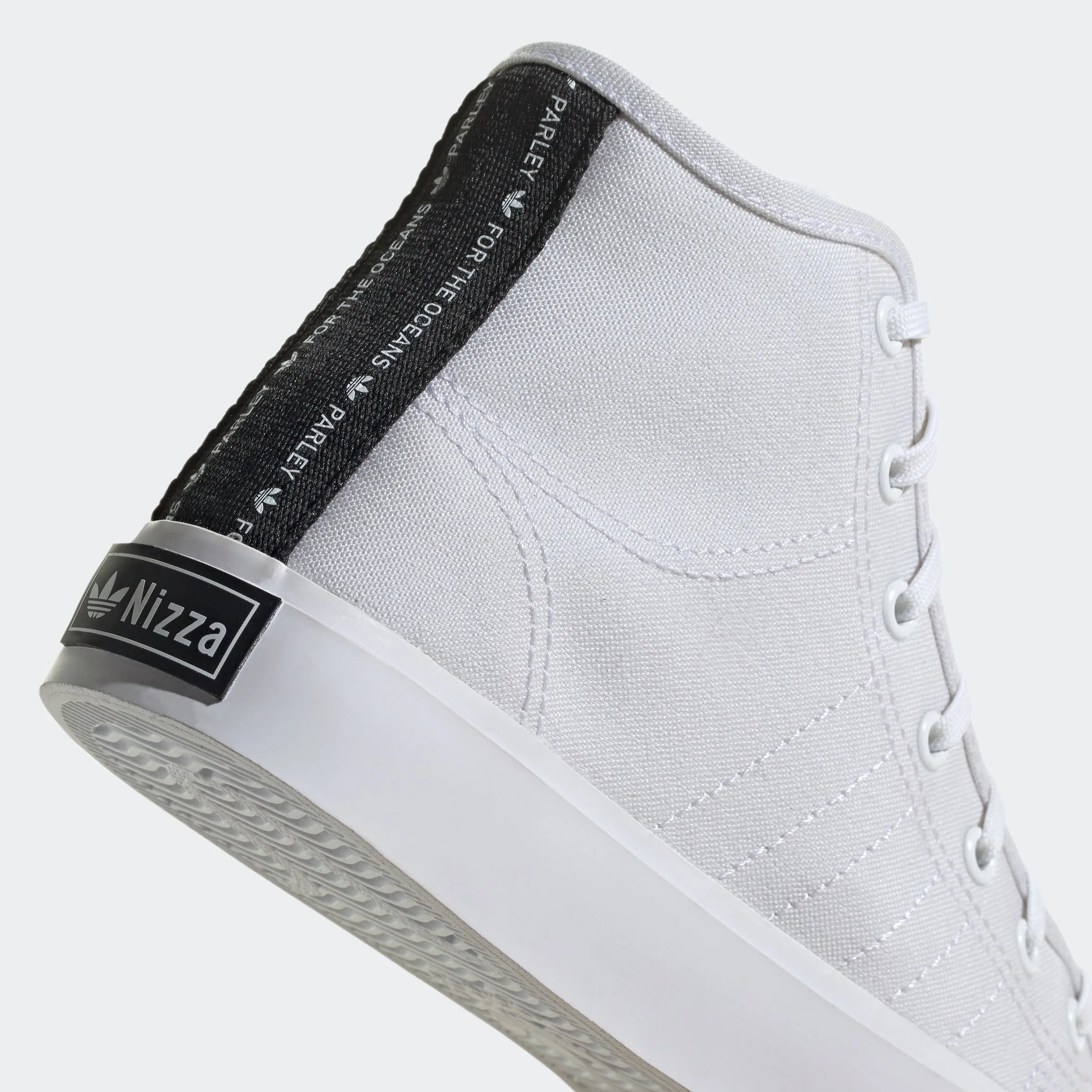 Kids adidas Originals Nizza Hi Shoes White