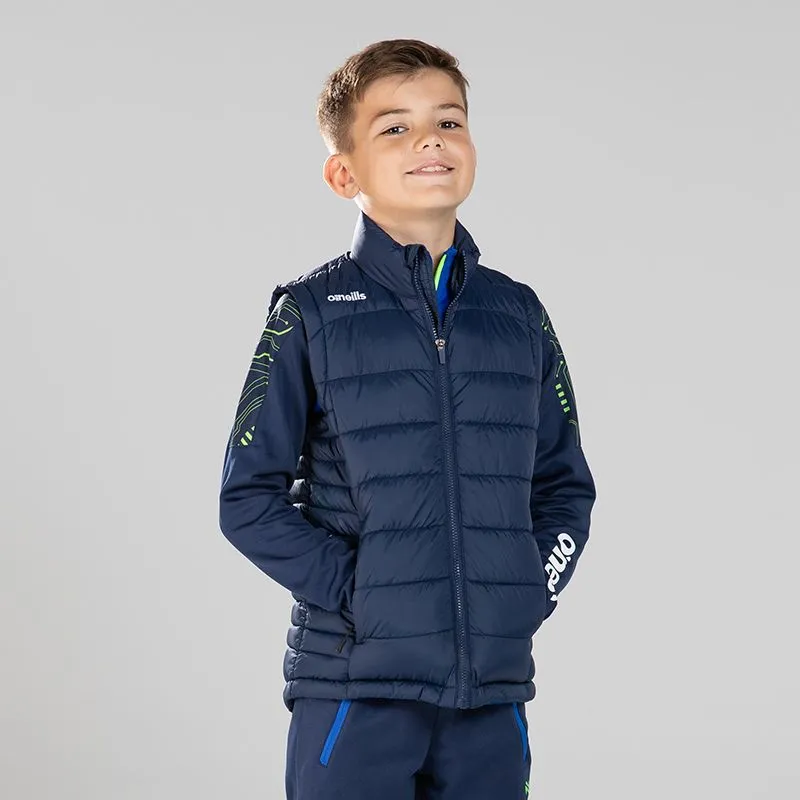 Kids' Andy Padded Gilet Marine