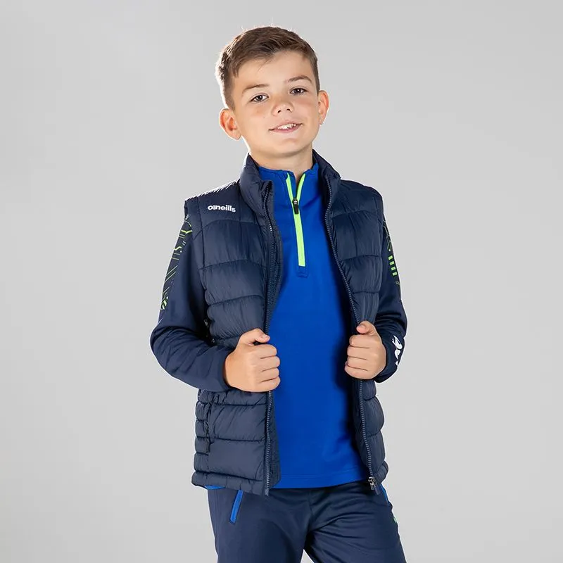 Kids' Andy Padded Gilet Marine