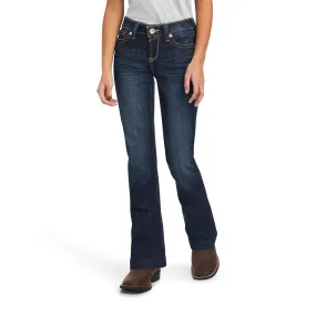 Girls Wide Leg Ariat Kids R.E.A.L Trouser Maggie Jeans