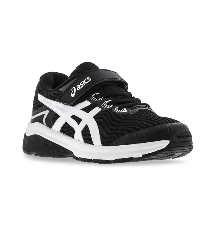 asics Kids Black and White GT-1000 8 PS Sneakers