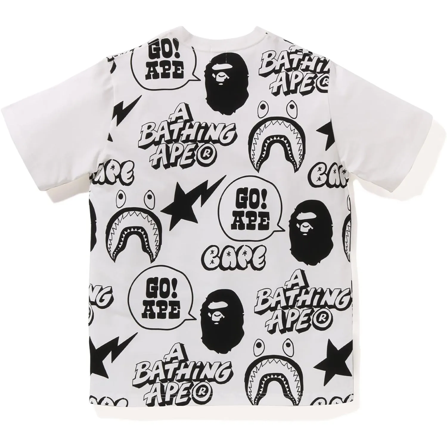 Kids Loose Fit Tee with BAPE Graffiti Design