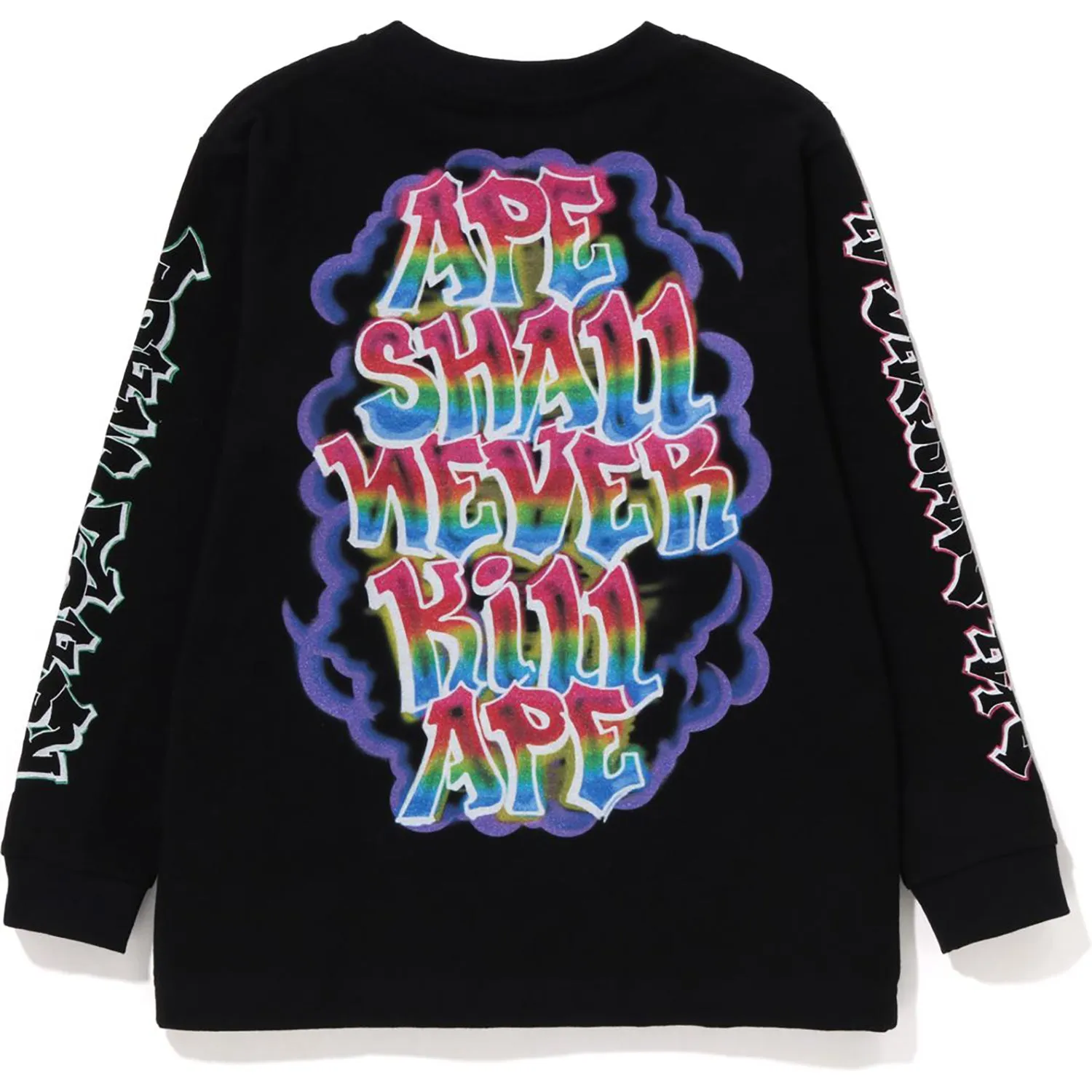 BK15TH ANNIVERSARY X READYMADE Spray Long Sleeve Tee for Kids